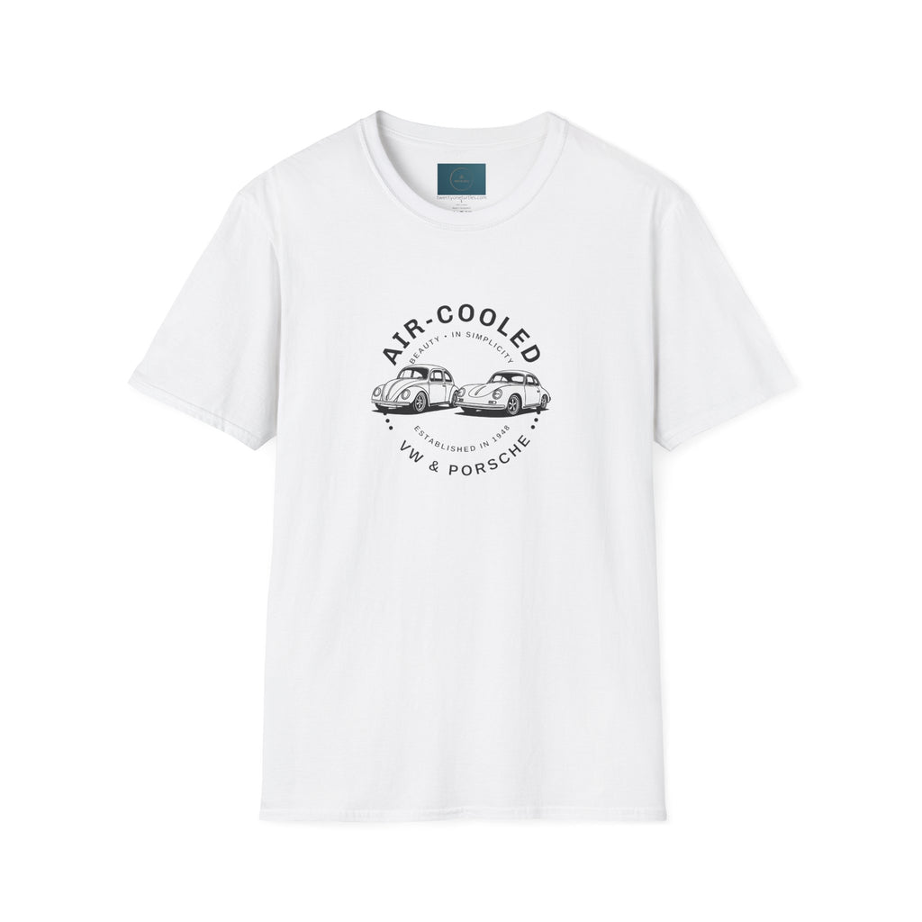 Classic Car T-Shirt – Vintage VW & Porsche Air-Cooled Design | Unisex Tee