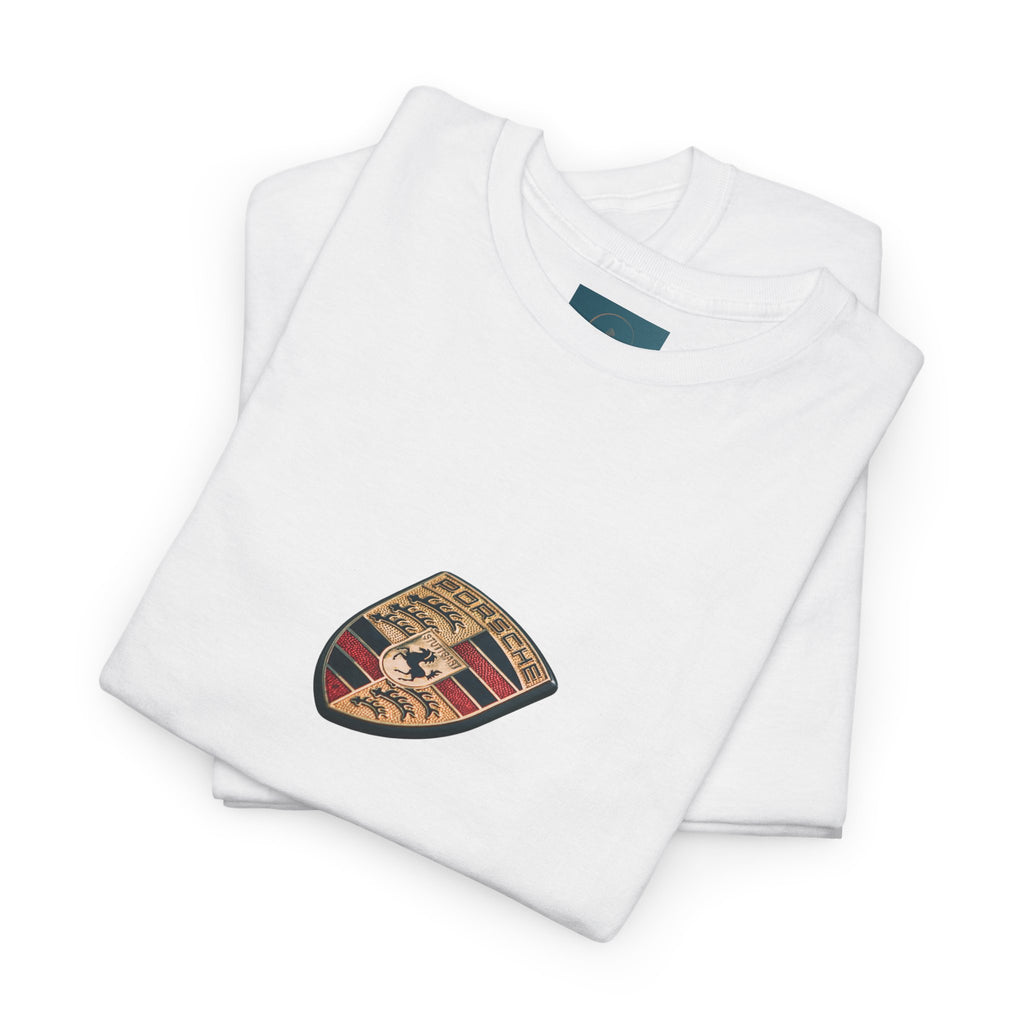 Porsche Logo Unisex Heavy Cotton T-Shirt – Classic Comfortable Graphic T-Shirt