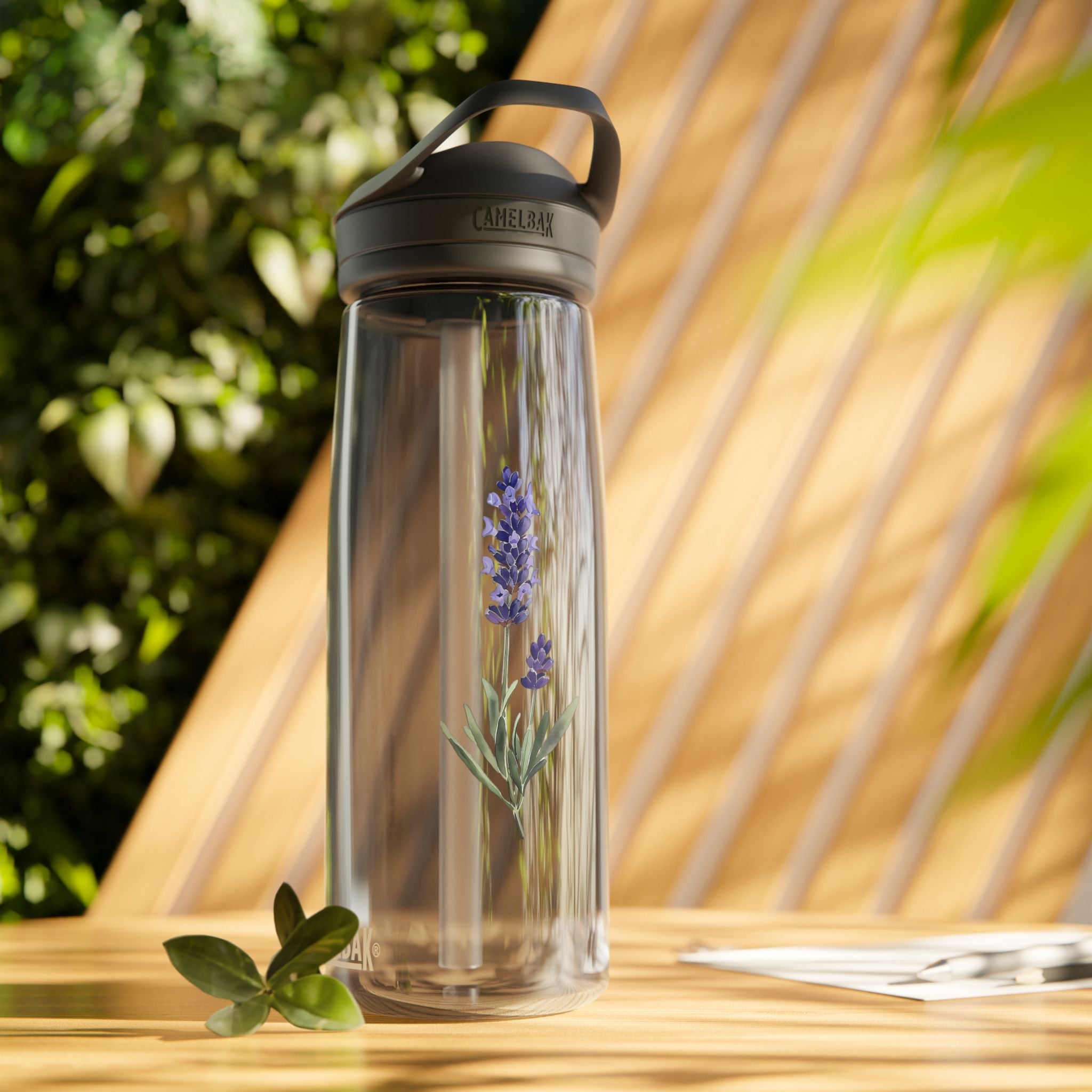 CamelBak Water Bottle – Lavender Bloom Print, Eco-Friendly Bottle