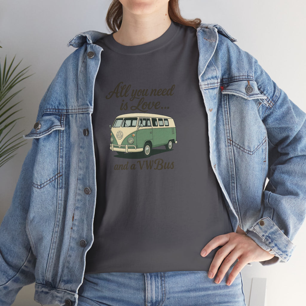 VW Bus Graphic Tee | Vintage Style Road Trip Shirt