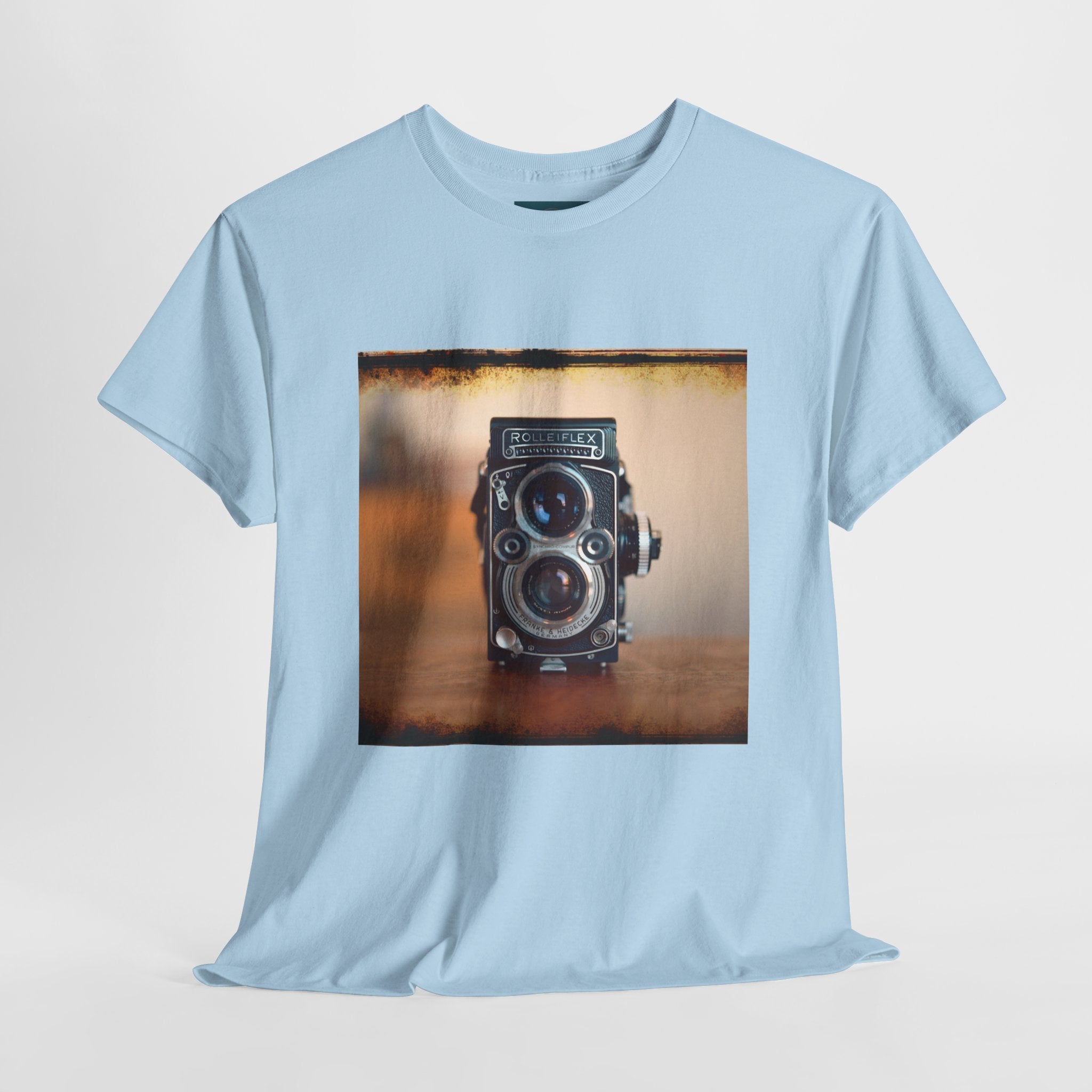 Vintage Camera T‑Shirt – Unisex Cotton Tee for Photography Lovers