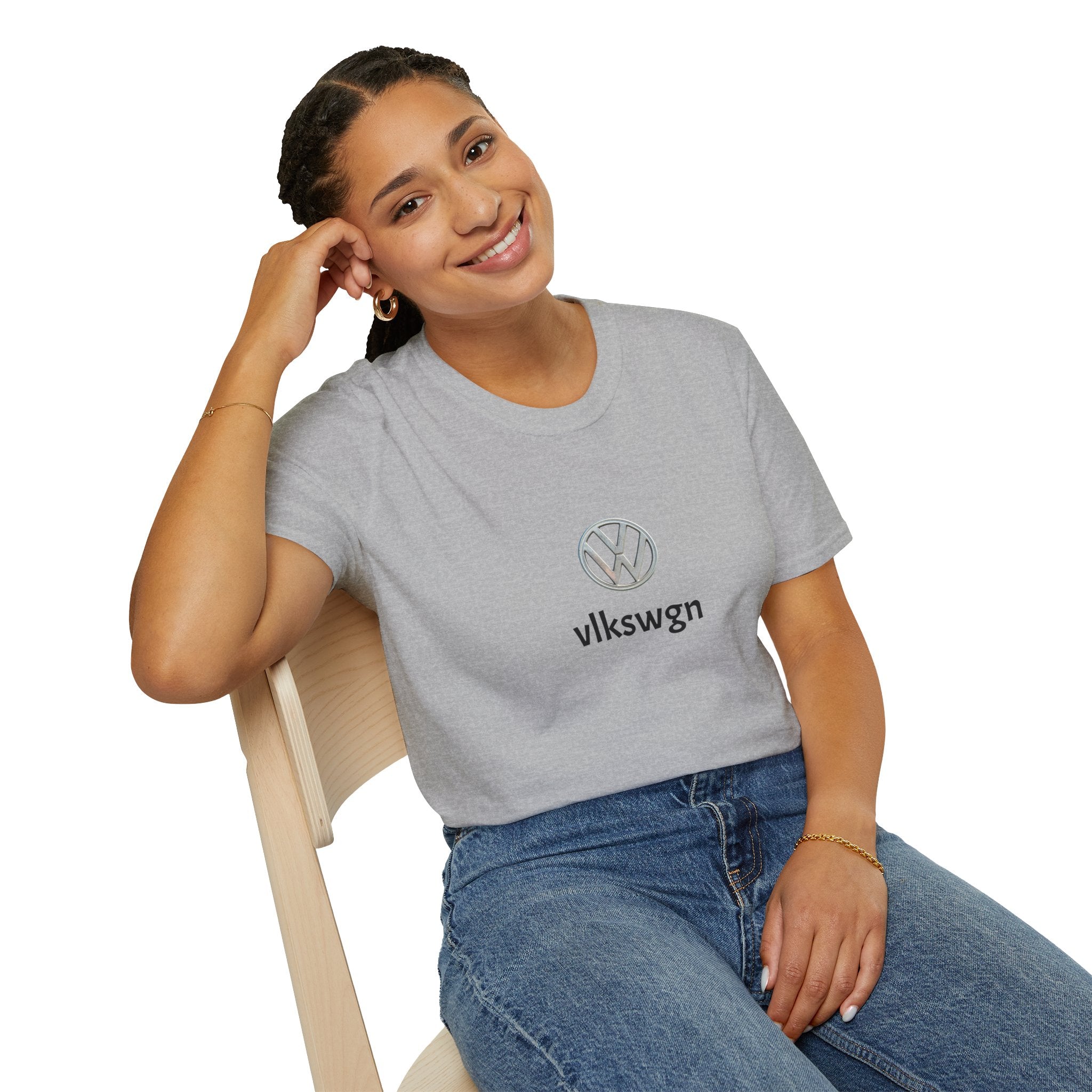 Unisex Volkswagen Logo T-Shirt – Casual Car Lover Shirt for Road Trip Style