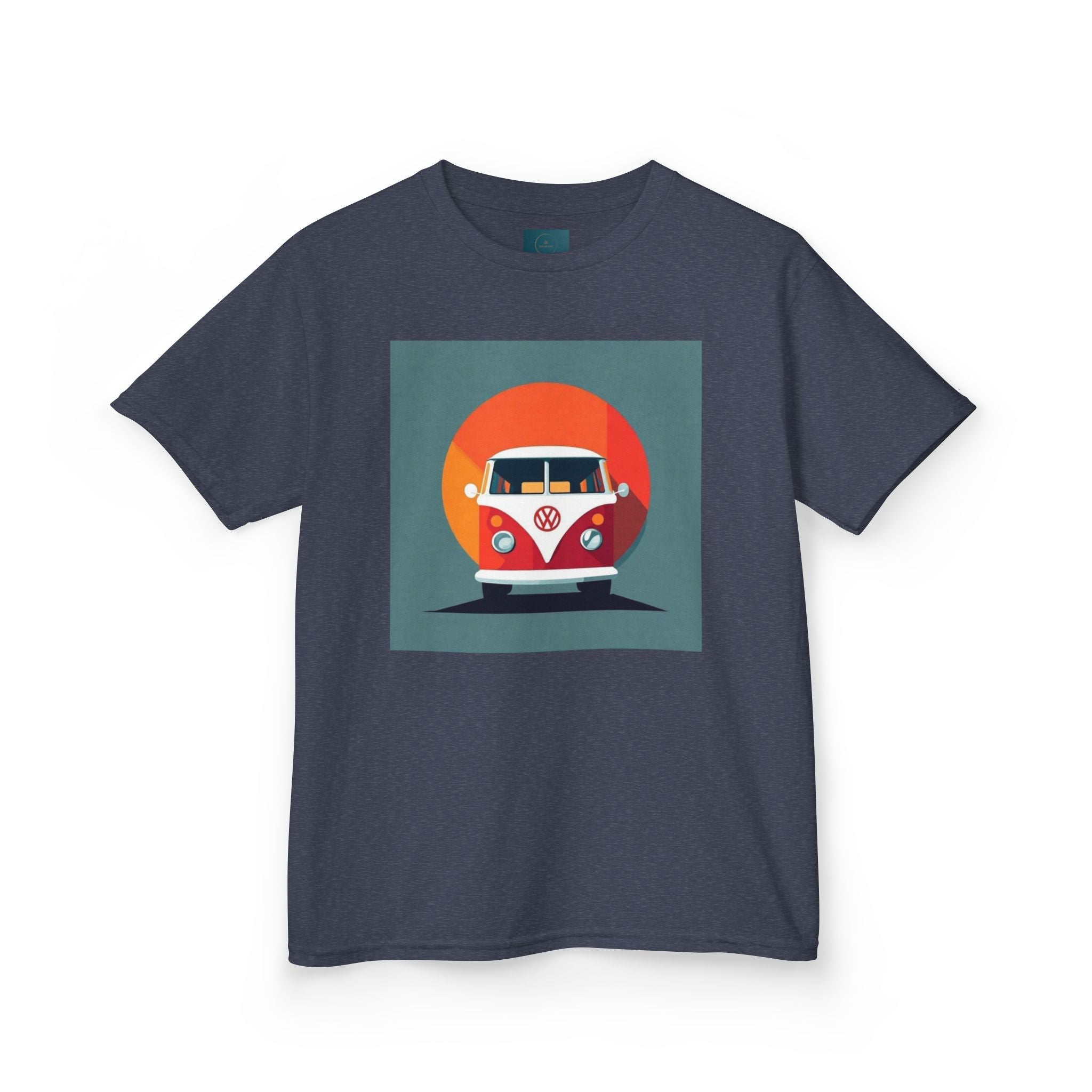 Vintage VW Bus print T Shirt | Shirt for Boys & Girls, Child size tee