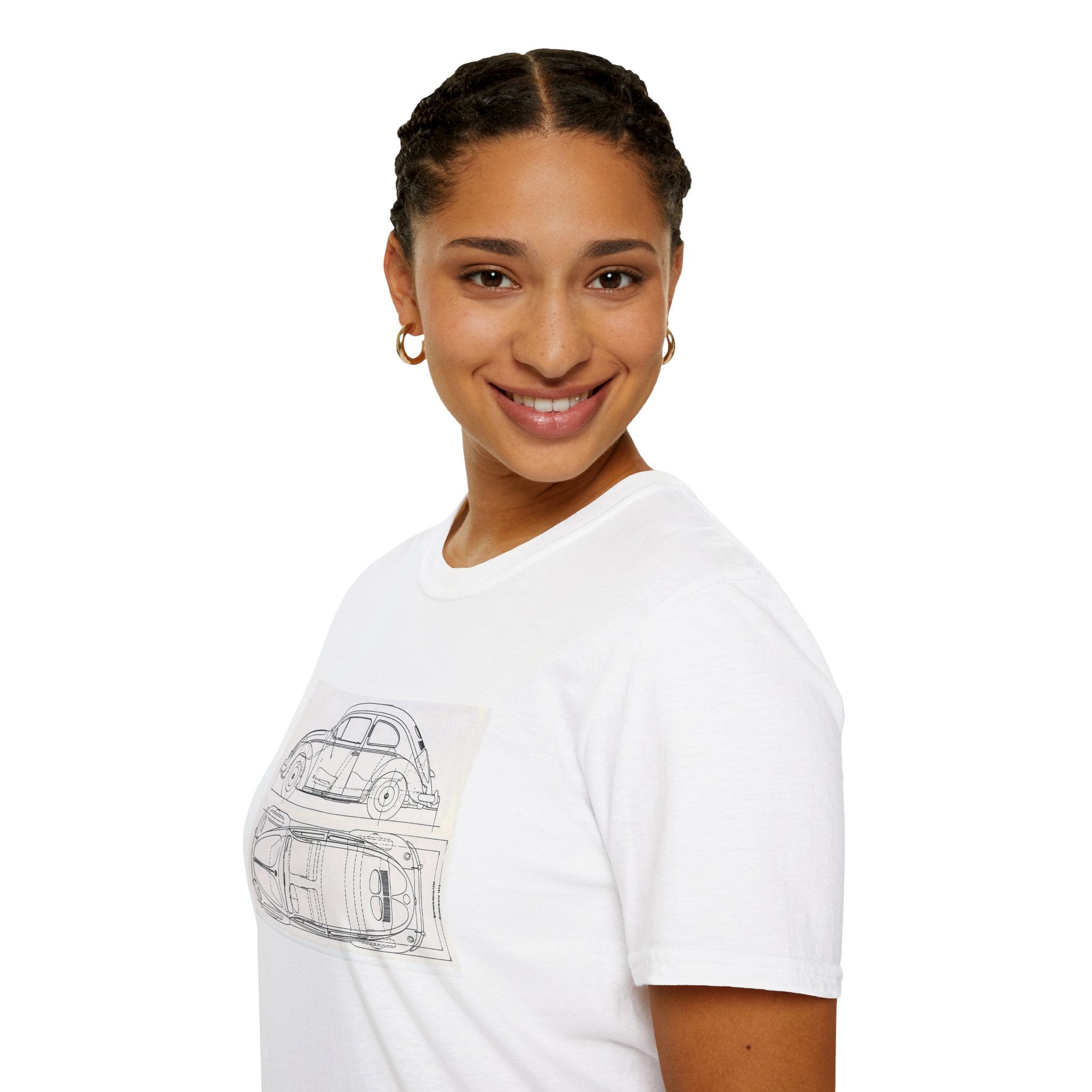 VW Beetle Retro Graphic Tee – Unisex Car Enthusiast T‑Shirt