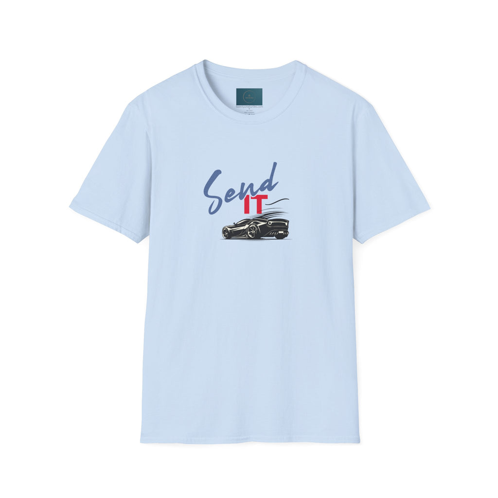 "Send It" Graphic sports car Tee – Car Culture Graphic Shirt, Unisex Fit