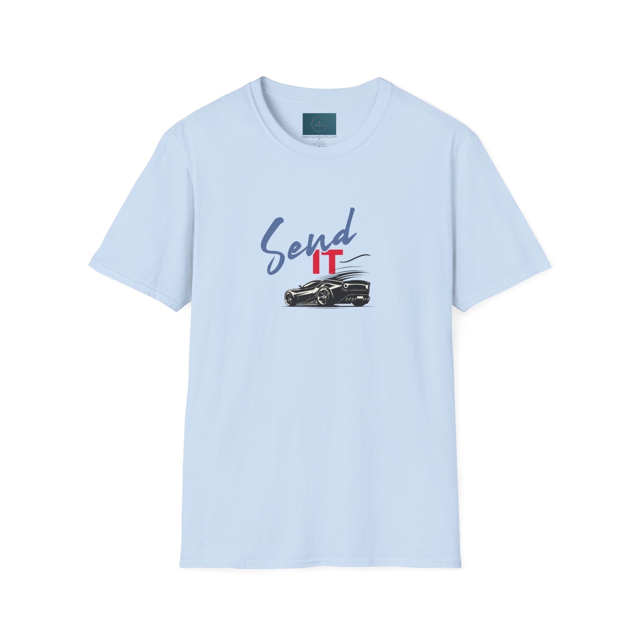 "Send It" Graphic sports car Tee – Car Culture Graphic Shirt, Unisex Fit