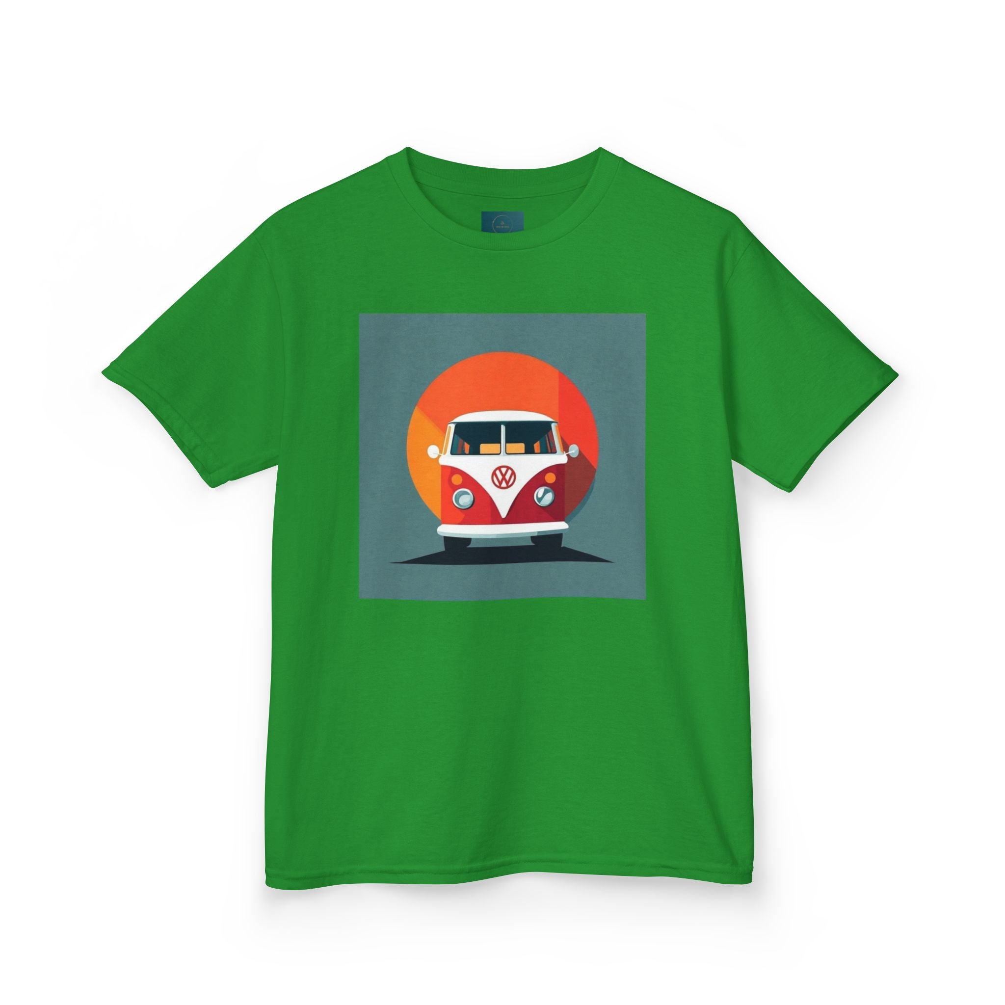 Vintage VW Bus print T Shirt | Shirt for Boys & Girls, Child size tee
