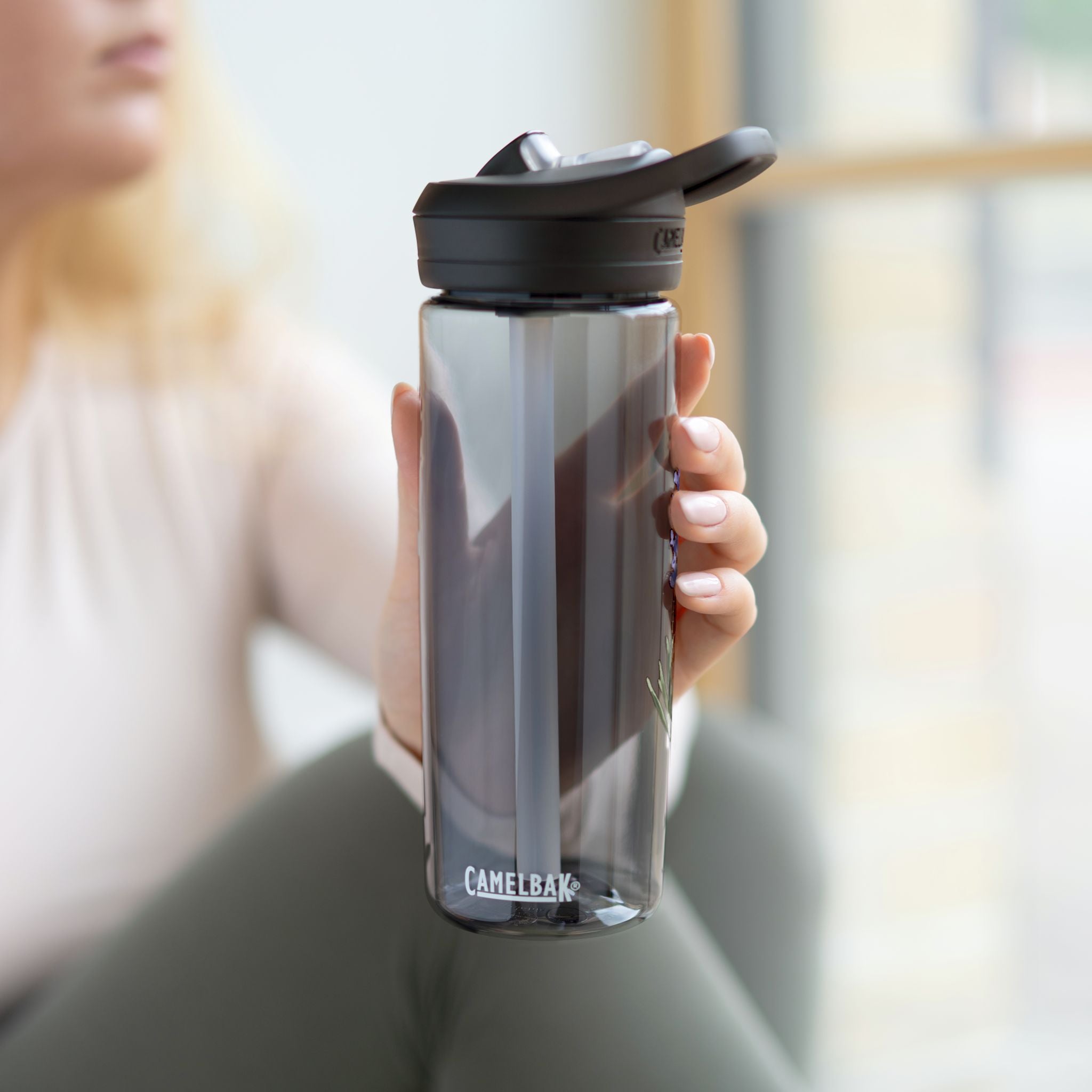CamelBak Water Bottle – Lavender Bloom Print, Eco-Friendly Bottle