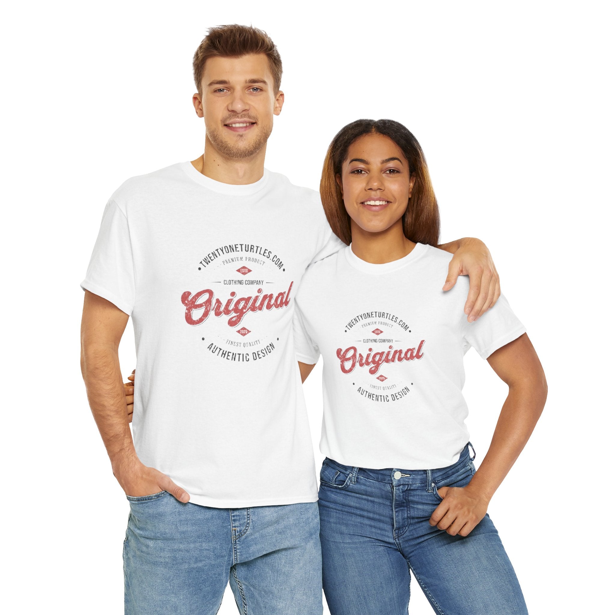 Original Unisex Heavy Cotton Tee | Casual Wear, Graphic T-Shirt, Street Style