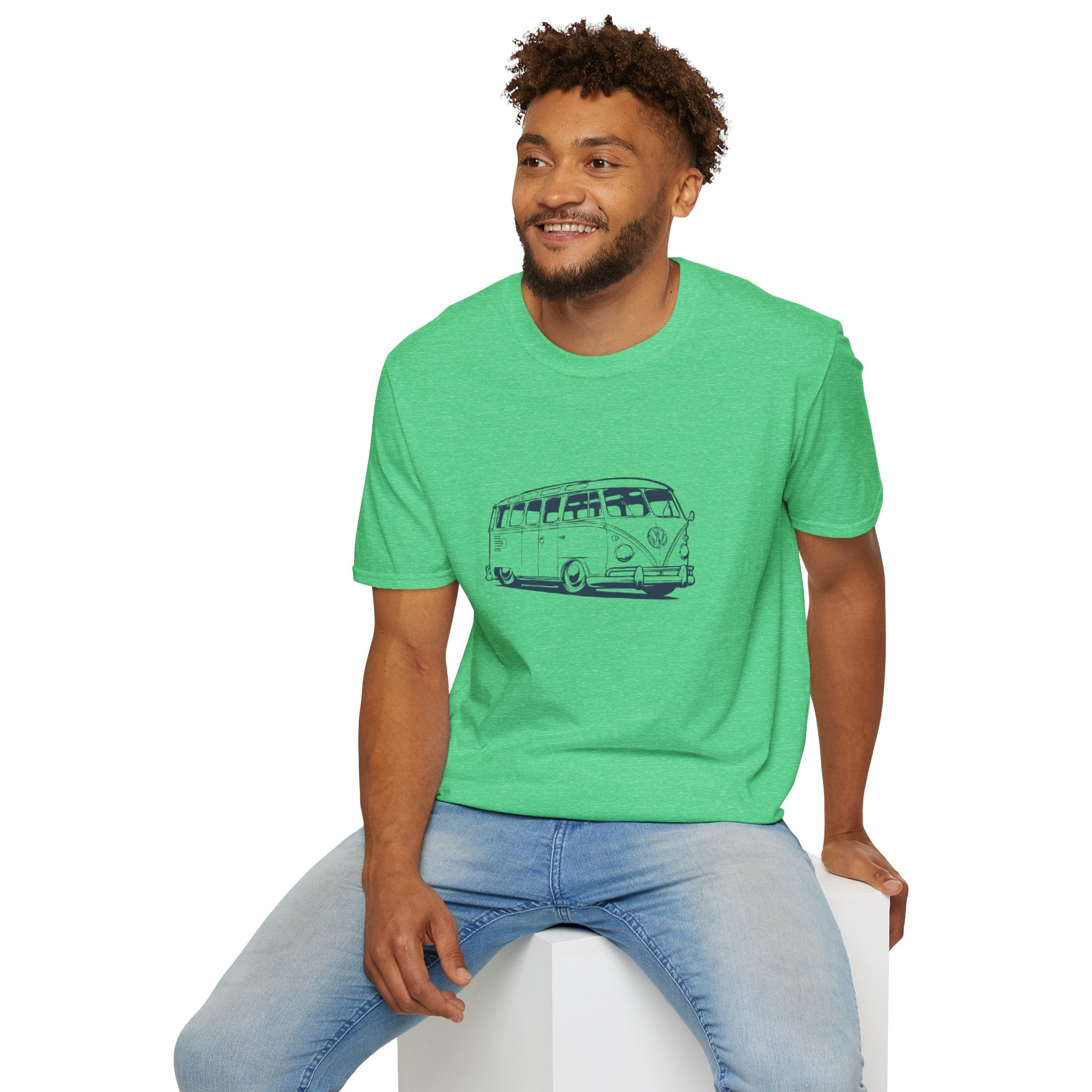 VW Bus Graphic Unisex T-Shirt - Retro Camper Tee for Summer Vibes