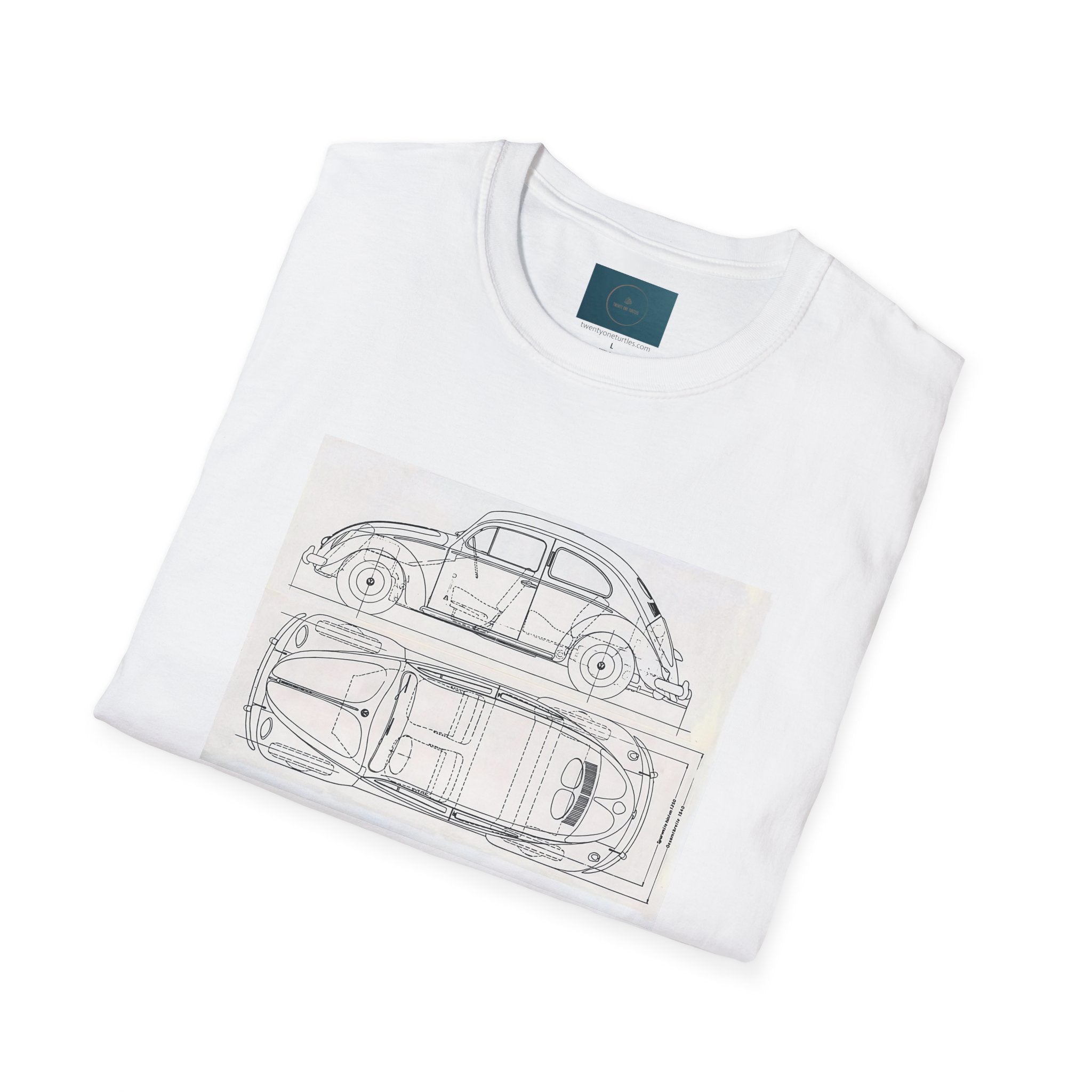 VW Beetle Retro Graphic Tee – Unisex Car Enthusiast T‑Shirt