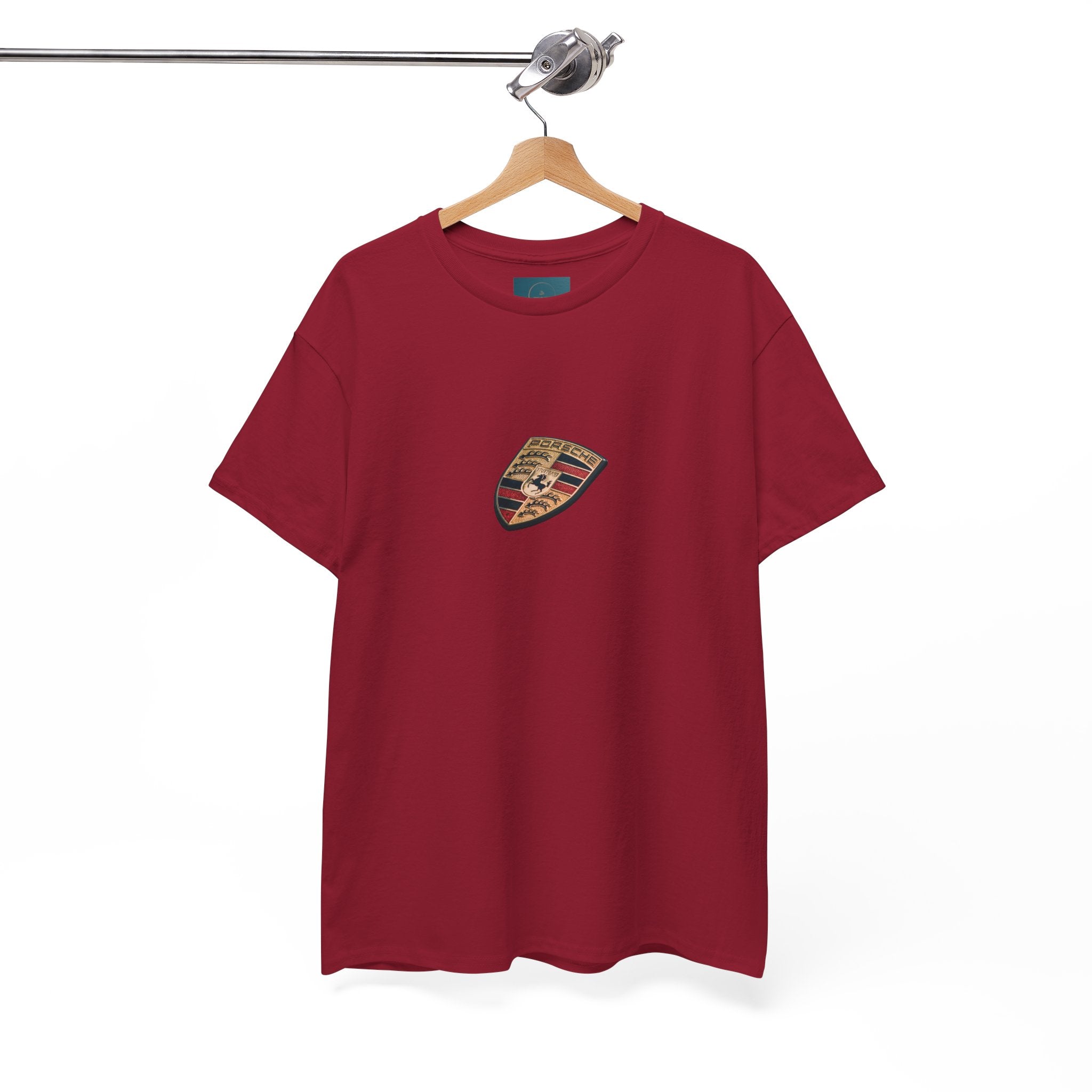 Porsche Logo Unisex Heavy Cotton T-Shirt – Classic Comfortable Graphic T-Shirt