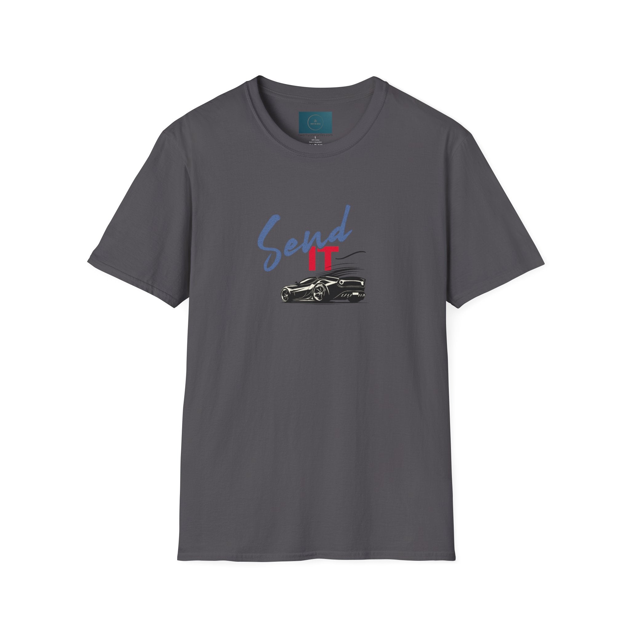 "Send It" Graphic sports car Tee – Car Culture Graphic Shirt, Unisex Fit