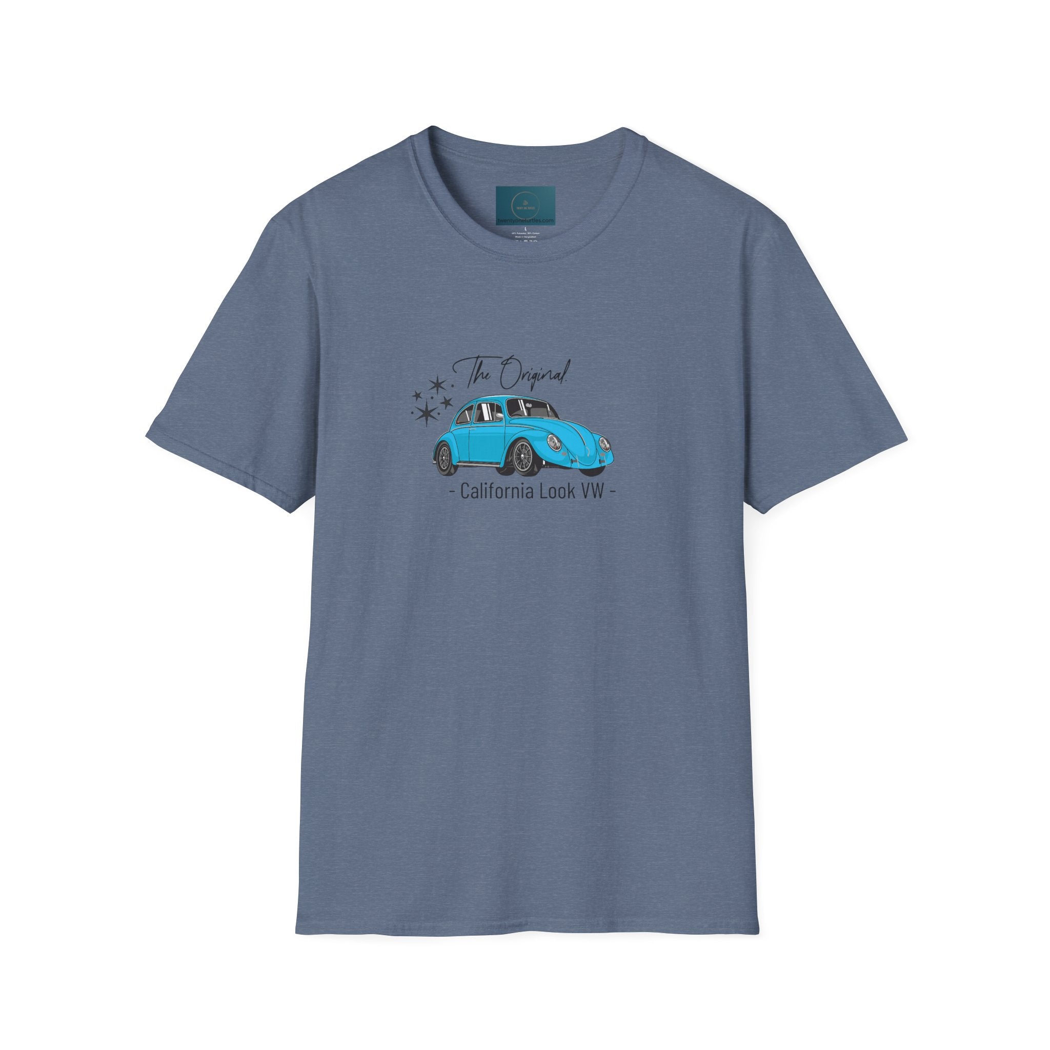 Cal Look VW Beetle T-Shirt | Retro Unisex Tee for Auto Lovers