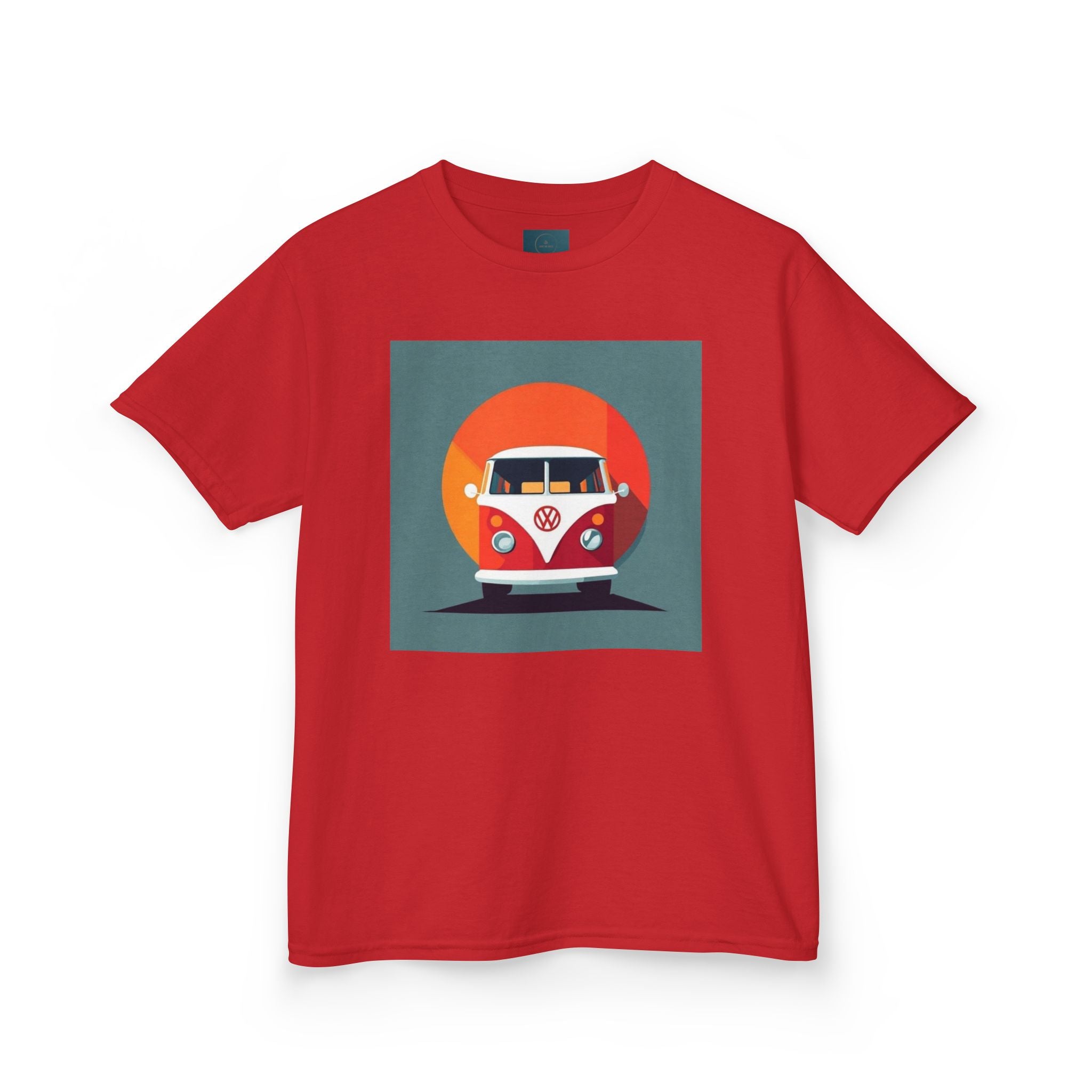 Vintage VW Bus print T Shirt | Shirt for Boys & Girls, Child size tee