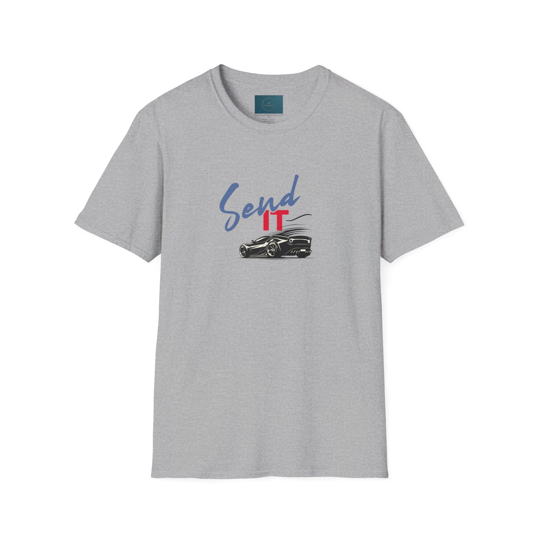 "Send It" Graphic sports car Tee – Car Culture Graphic Shirt, Unisex Fit