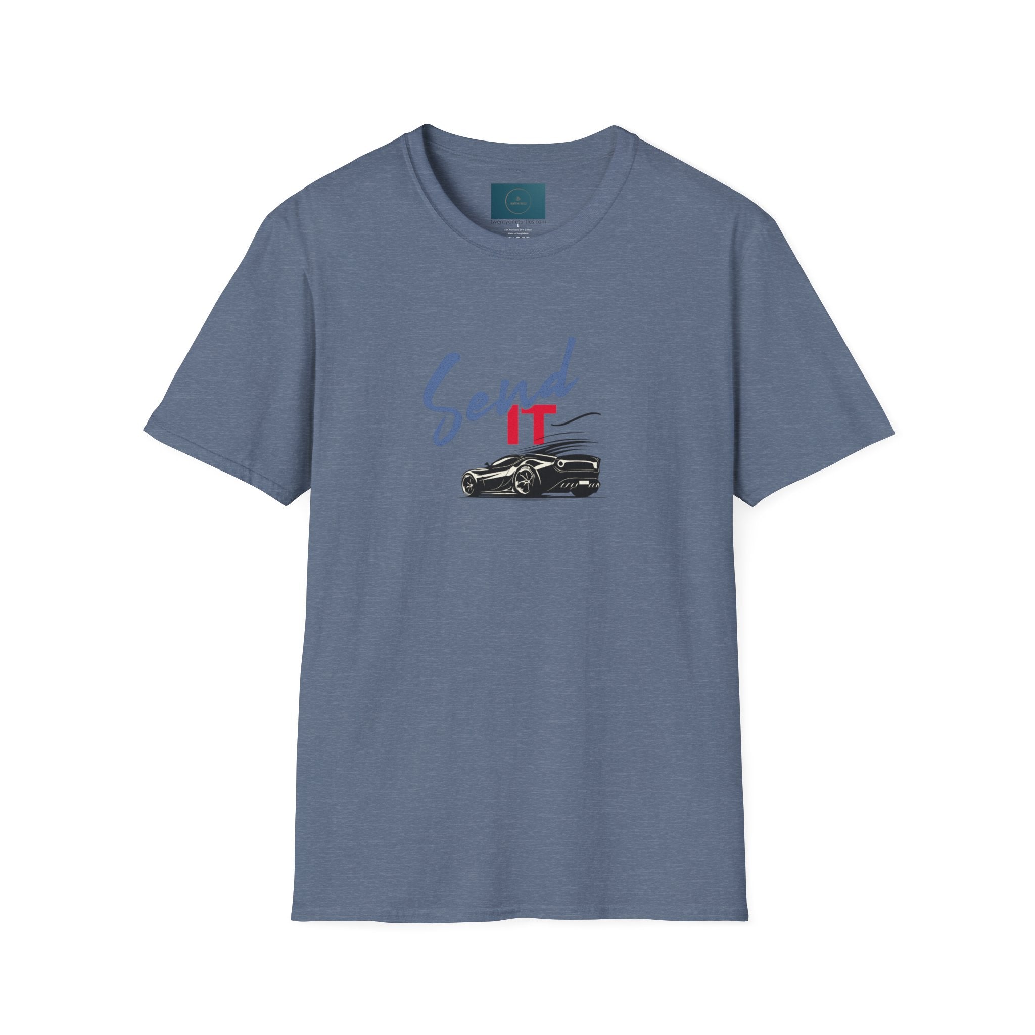 "Send It" Graphic sports car Tee – Car Culture Graphic Shirt, Unisex Fit