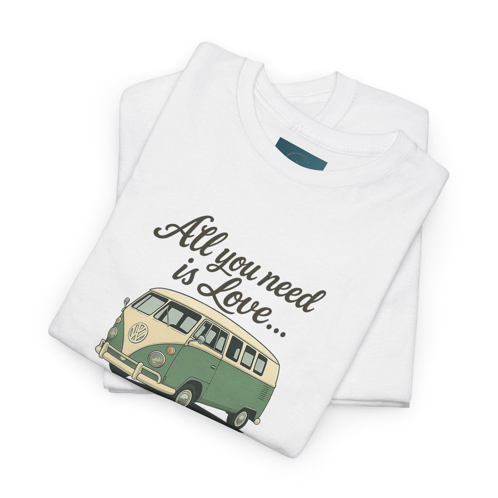 VW Bus Graphic Tee | Vintage Style Road Trip Shirt