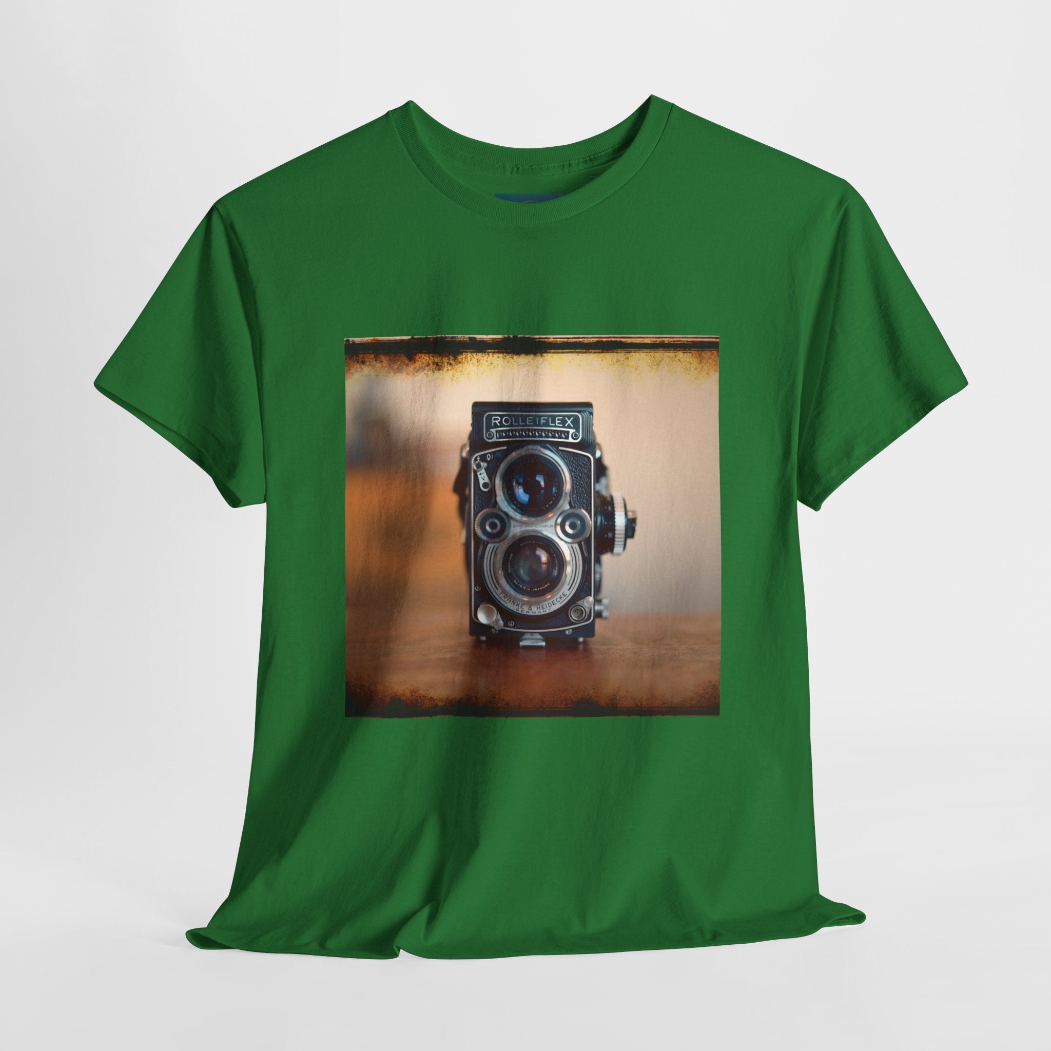 Vintage Camera T‑Shirt – Unisex Cotton Tee for Photography Lovers