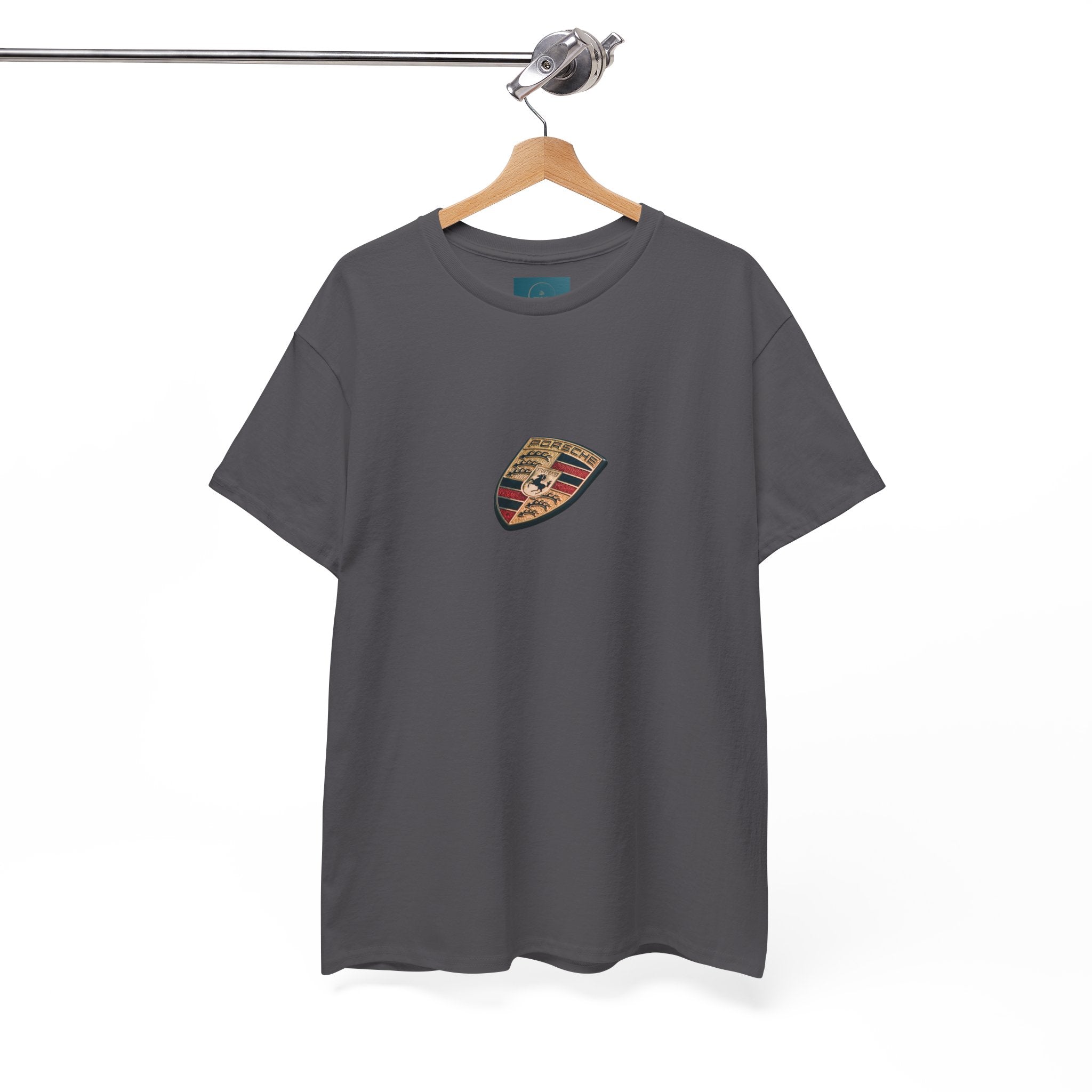 Porsche Logo Unisex Heavy Cotton T-Shirt – Classic Comfortable Graphic T-Shirt