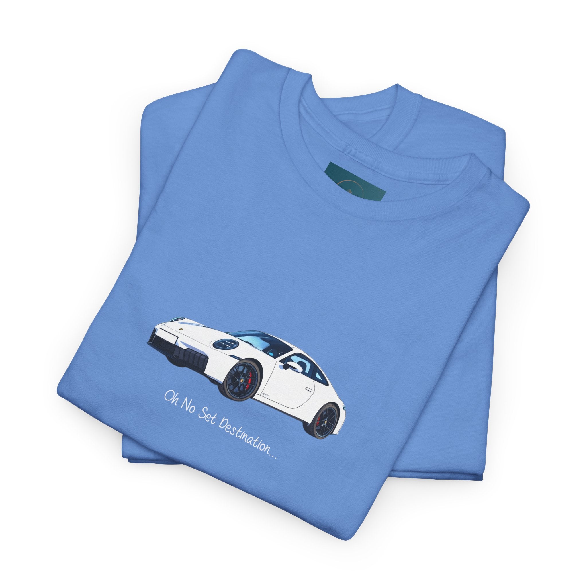 Porsche 'Oh no set destination' Tee – Stylish & Unique Cotton t-shirt