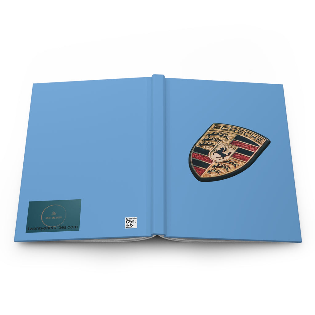 Porsche-Inspired Hardcover Journal – Luxury Travel Diary & Perfect Gift for Car Enthusiasts