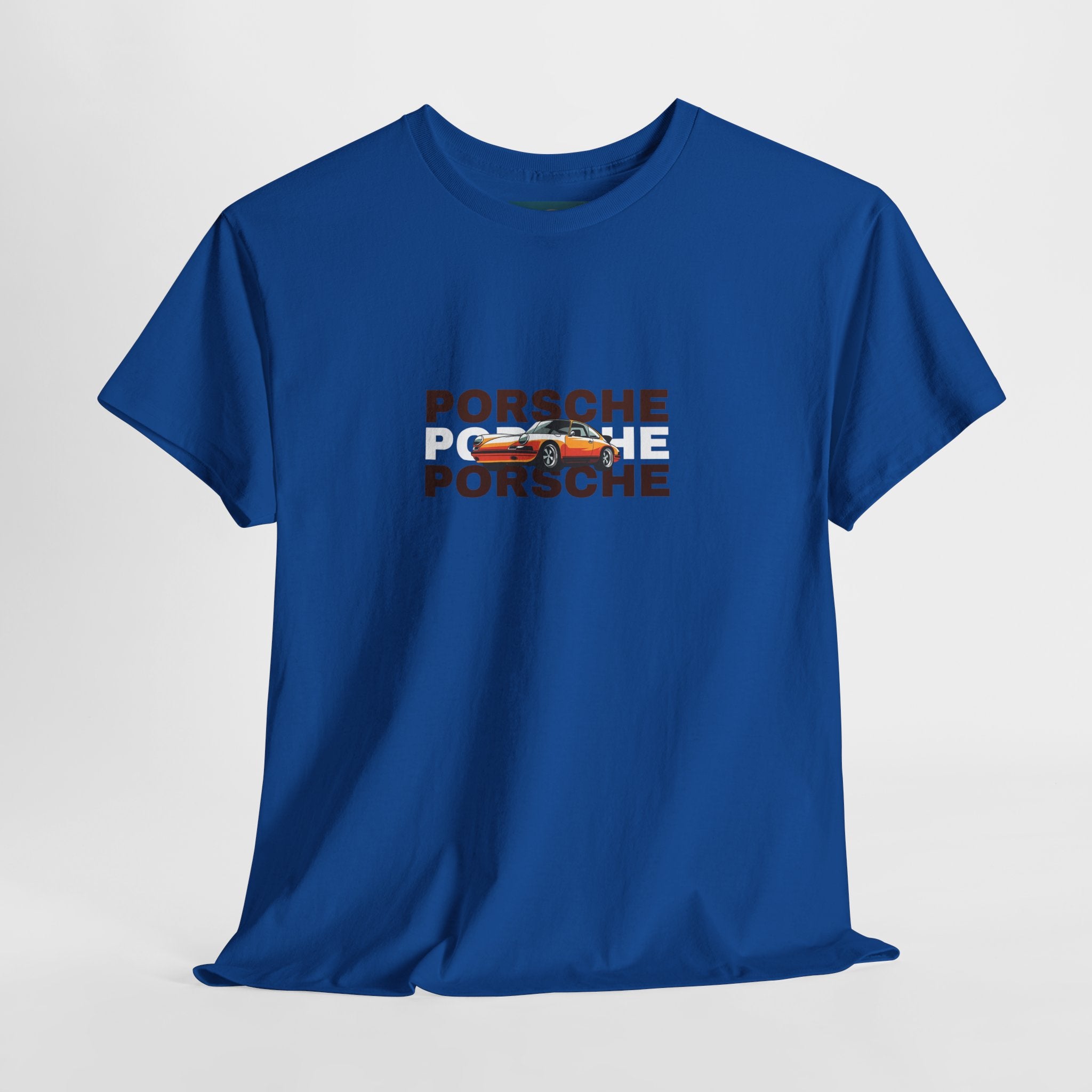Porsche Retro Graphic Tee | Classic Apparel for Enthusiasts