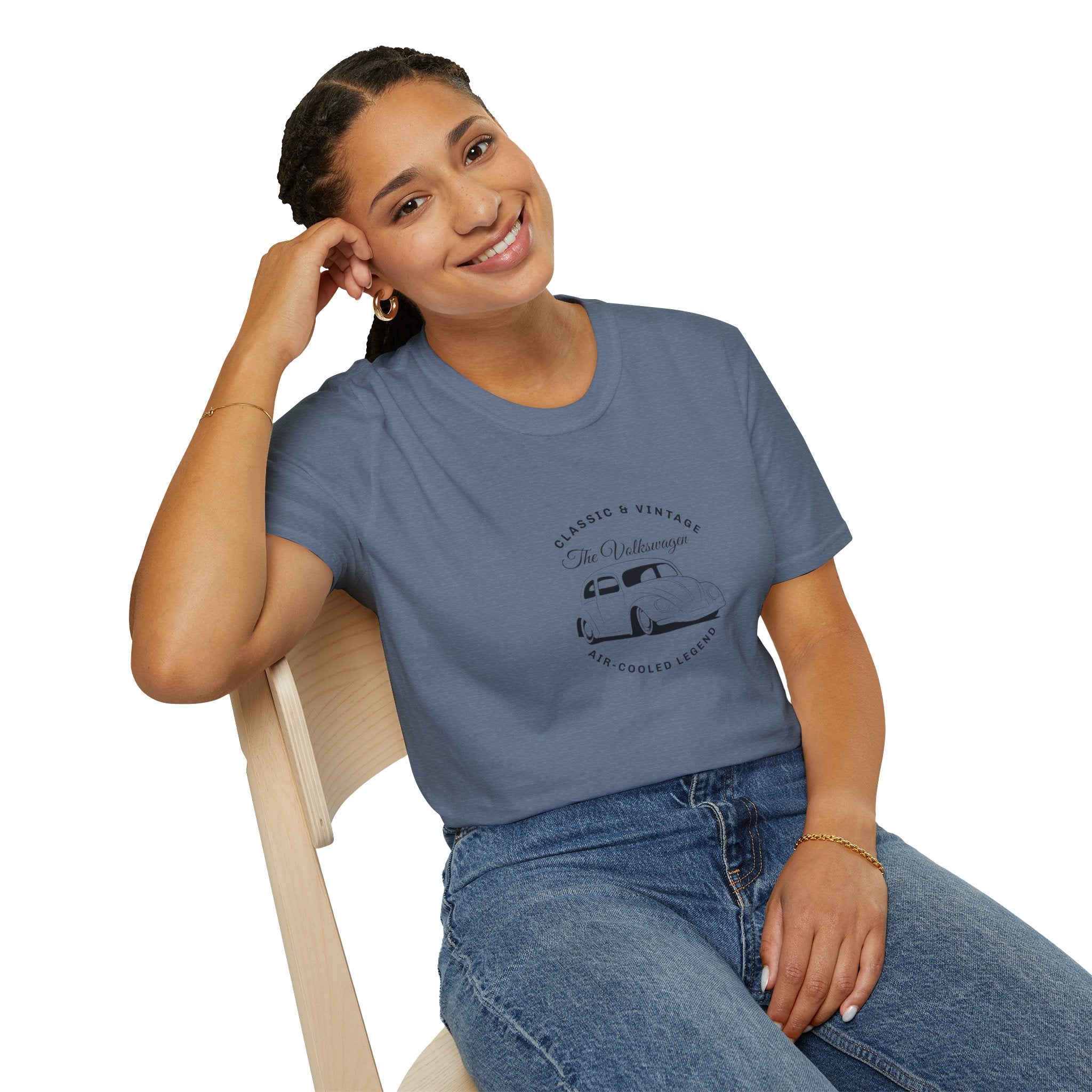Vintage VW Beetle T-Shirt – Retro Car Graphic Unisex Tee