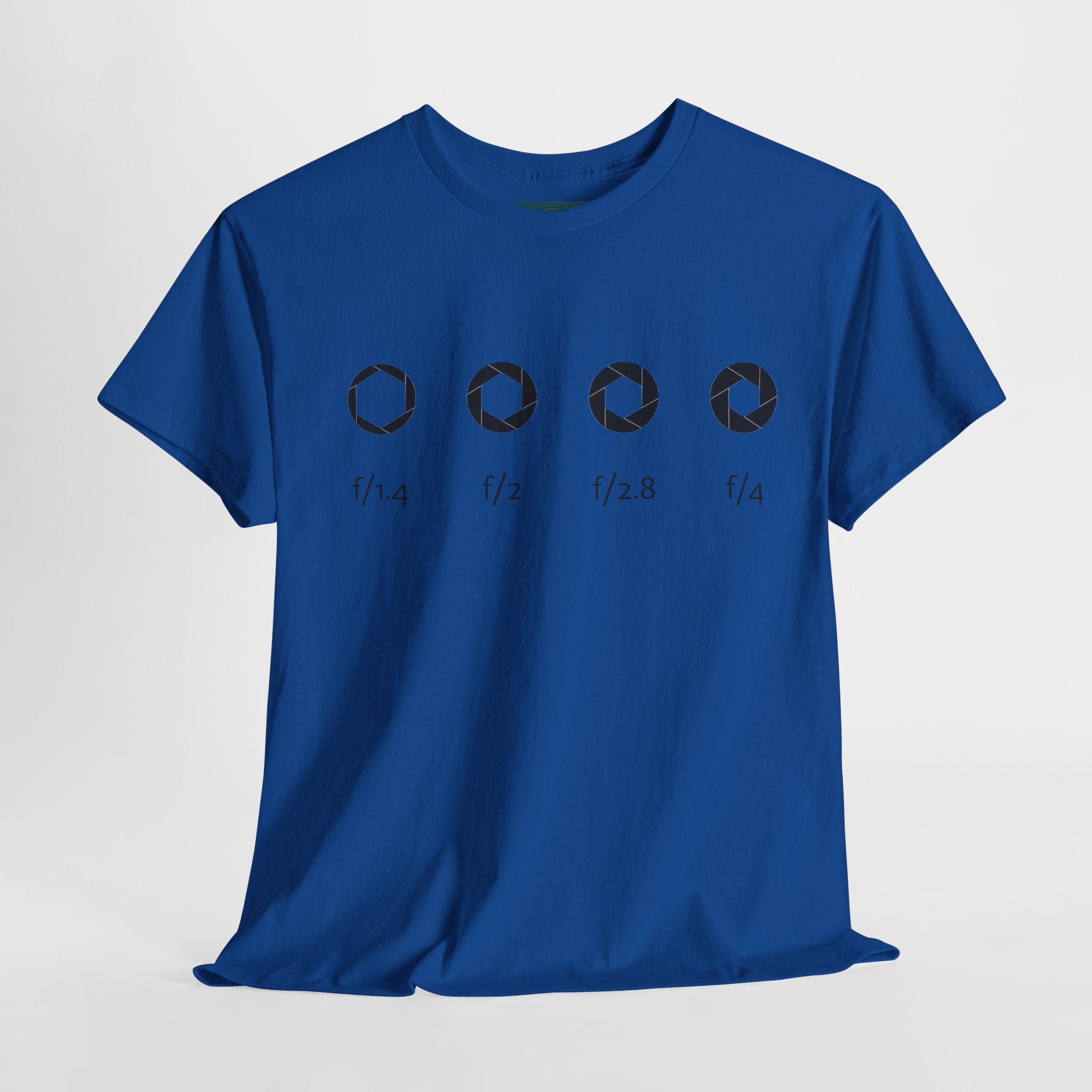 Camera Aperture Graphic Tee – Unisex Heavy Cotton Photography Shirt