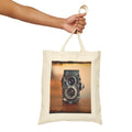 Vintage Rolleiflex Camera Print Tote Bag – Eco-Friendly Cotton Canvas Shopper