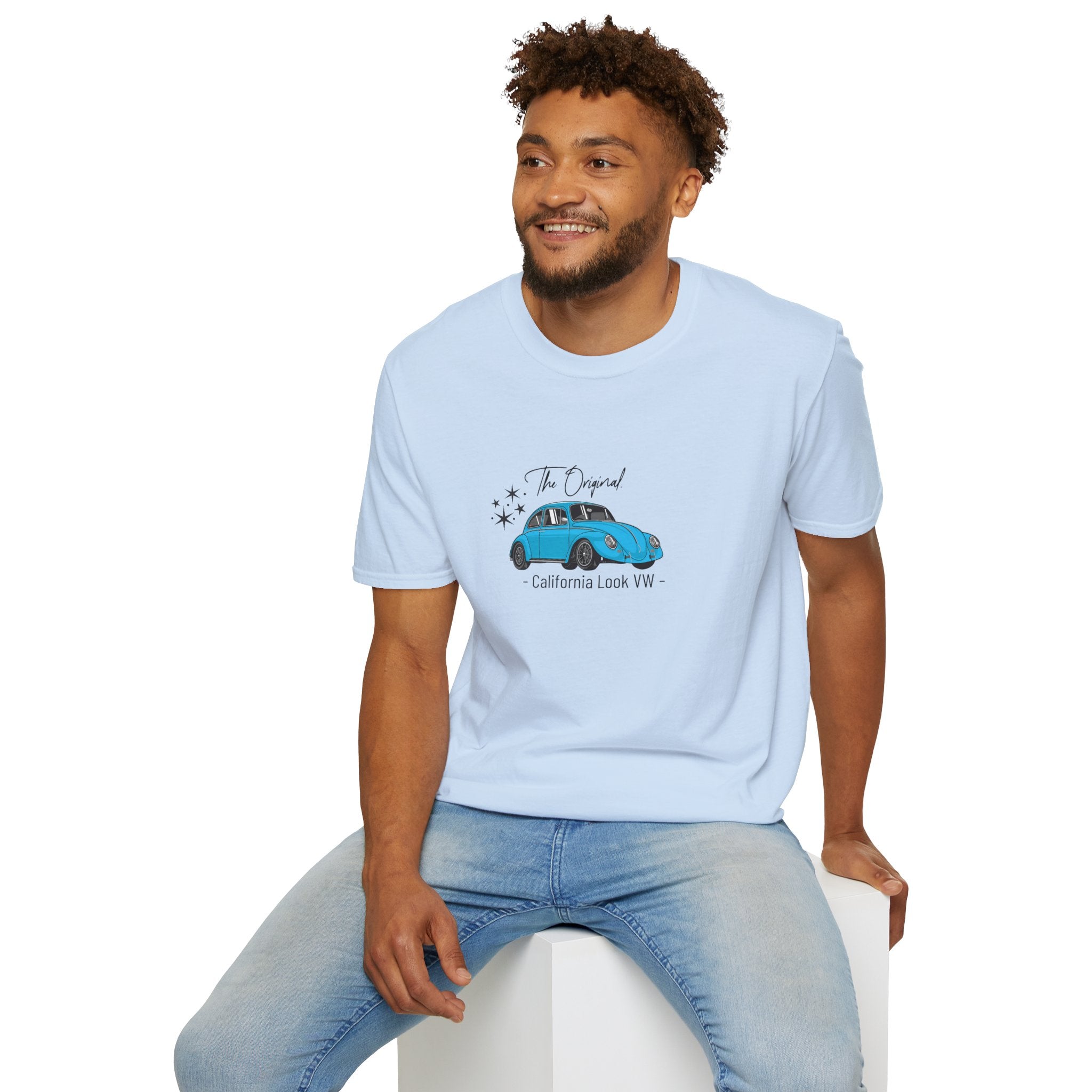 Cal Look VW Beetle T-Shirt | Retro Unisex Tee for Auto Lovers