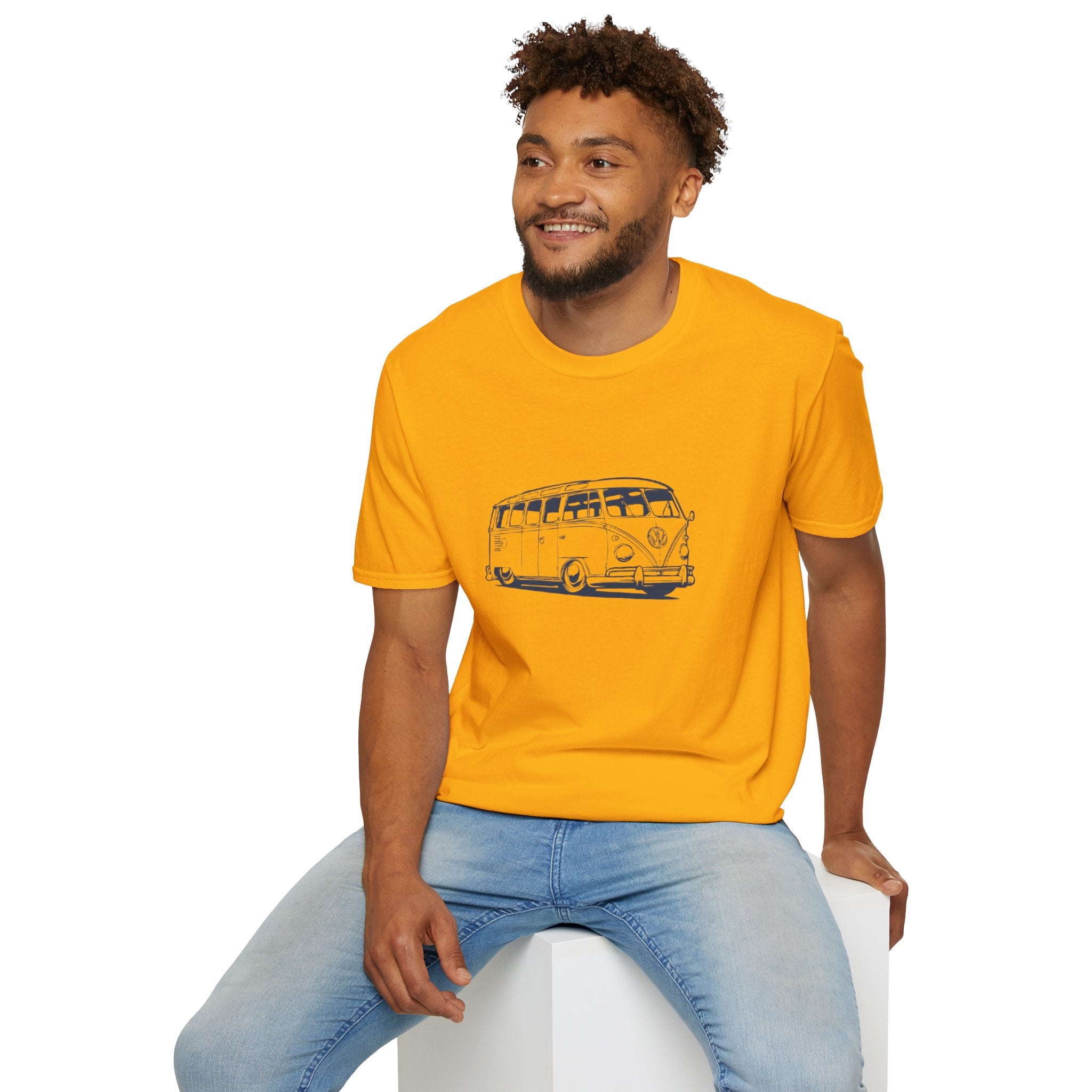 VW Bus Graphic Unisex T-Shirt - Retro Camper Tee for Summer Vibes