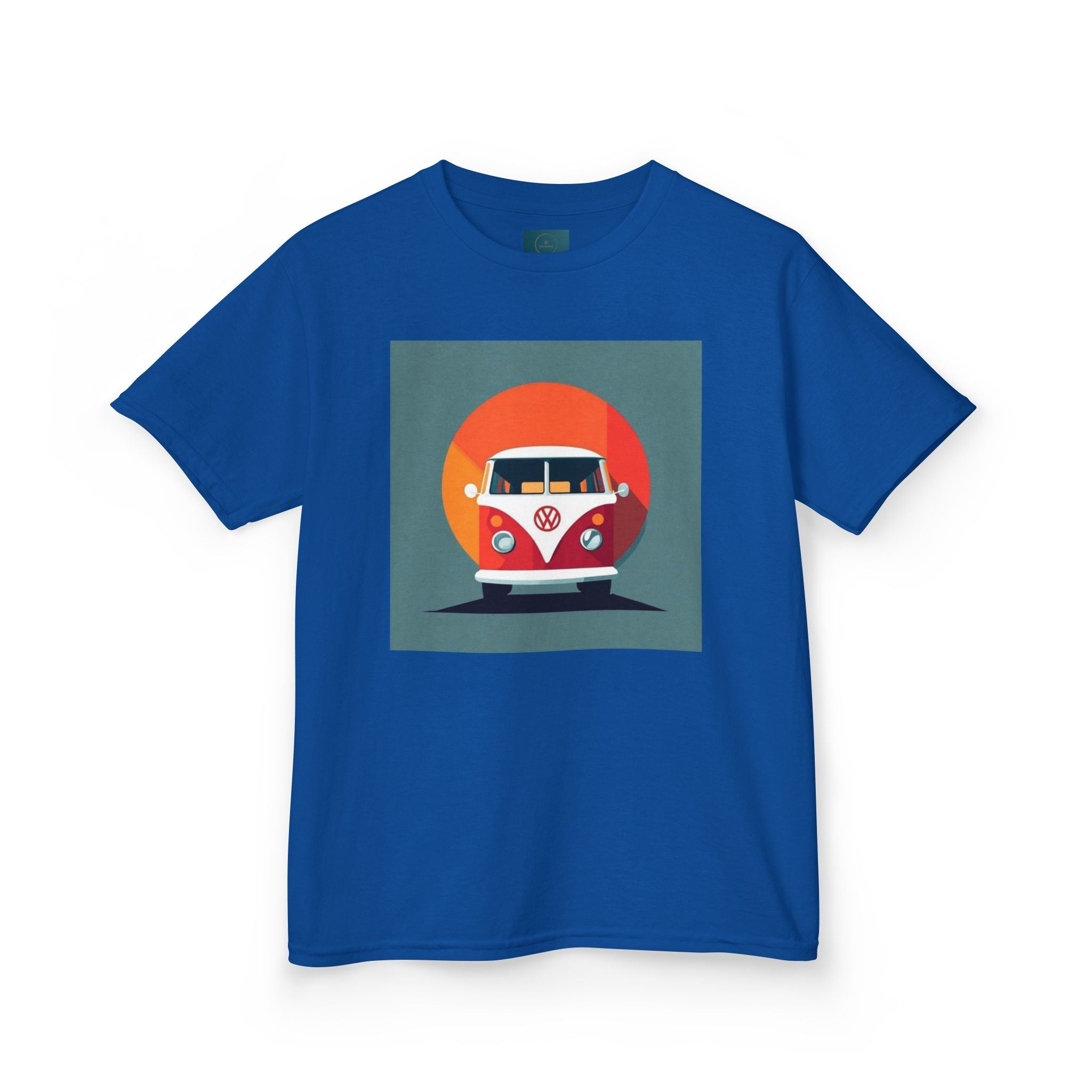 Vintage VW Bus print T Shirt | Shirt for Boys & Girls, Child size tee