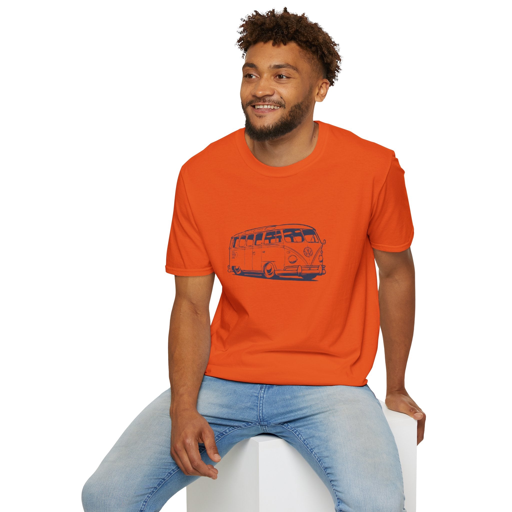VW Bus Graphic Unisex T-Shirt - Retro Camper Tee for Summer Vibes