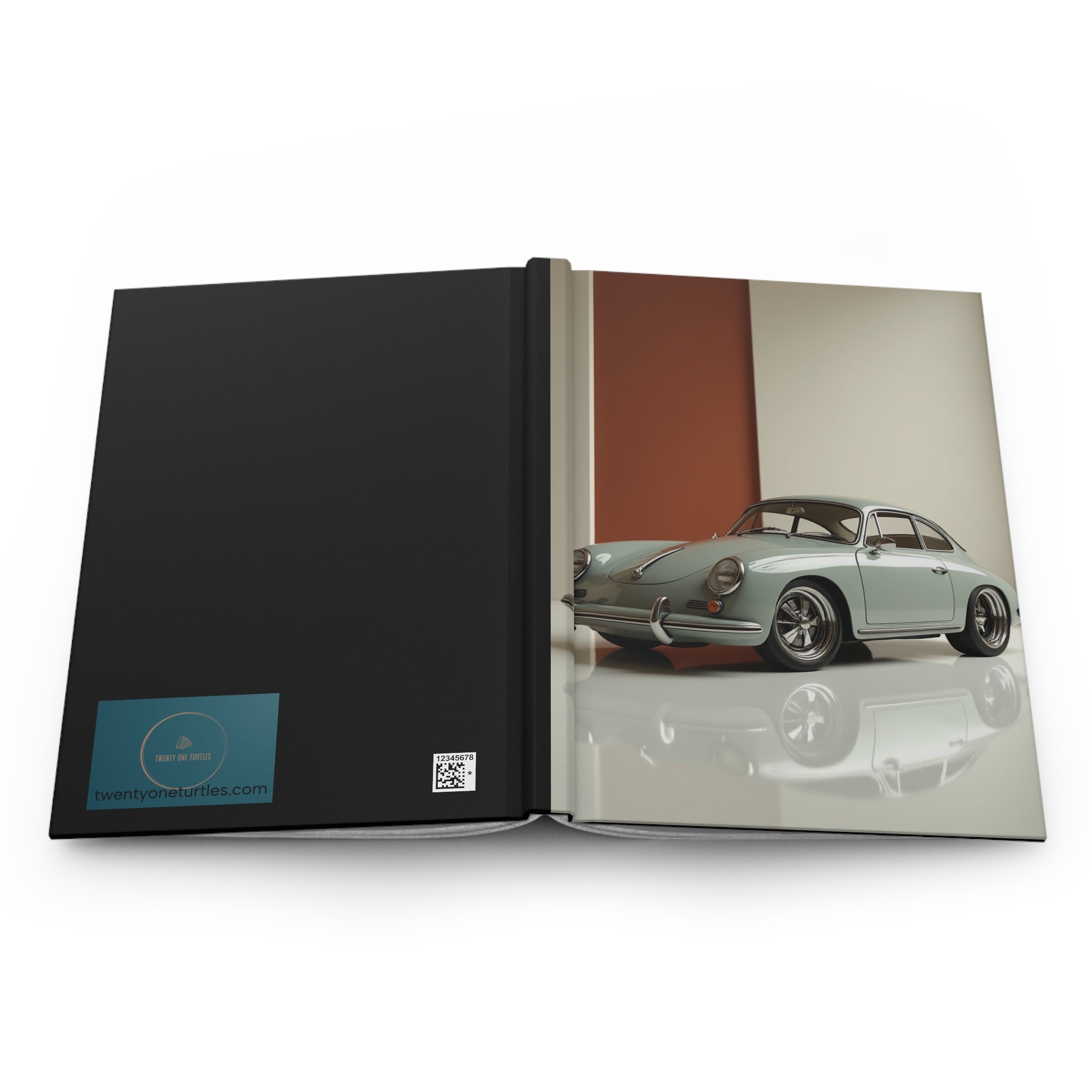 Porsche 356 Hardcover Lined Journal | classic style