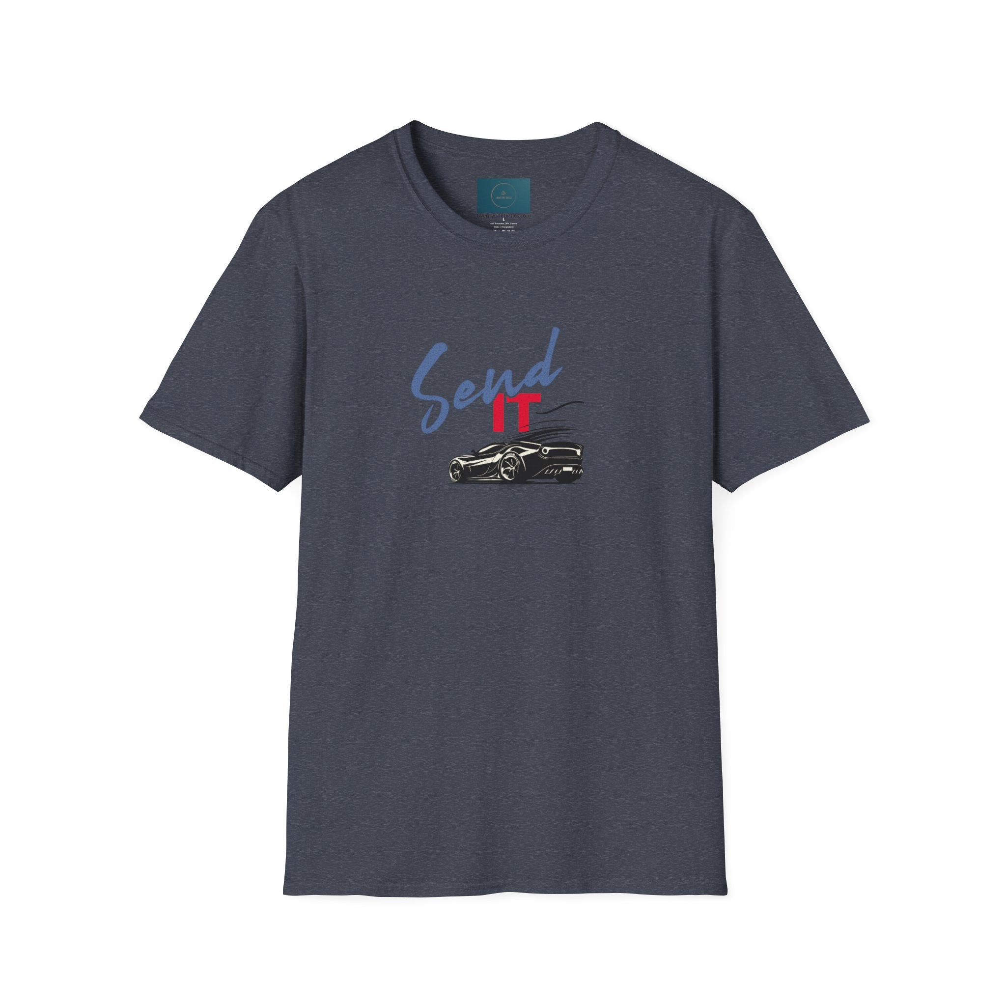 "Send It" Graphic sports car Tee – Car Culture Graphic Shirt, Unisex Fit
