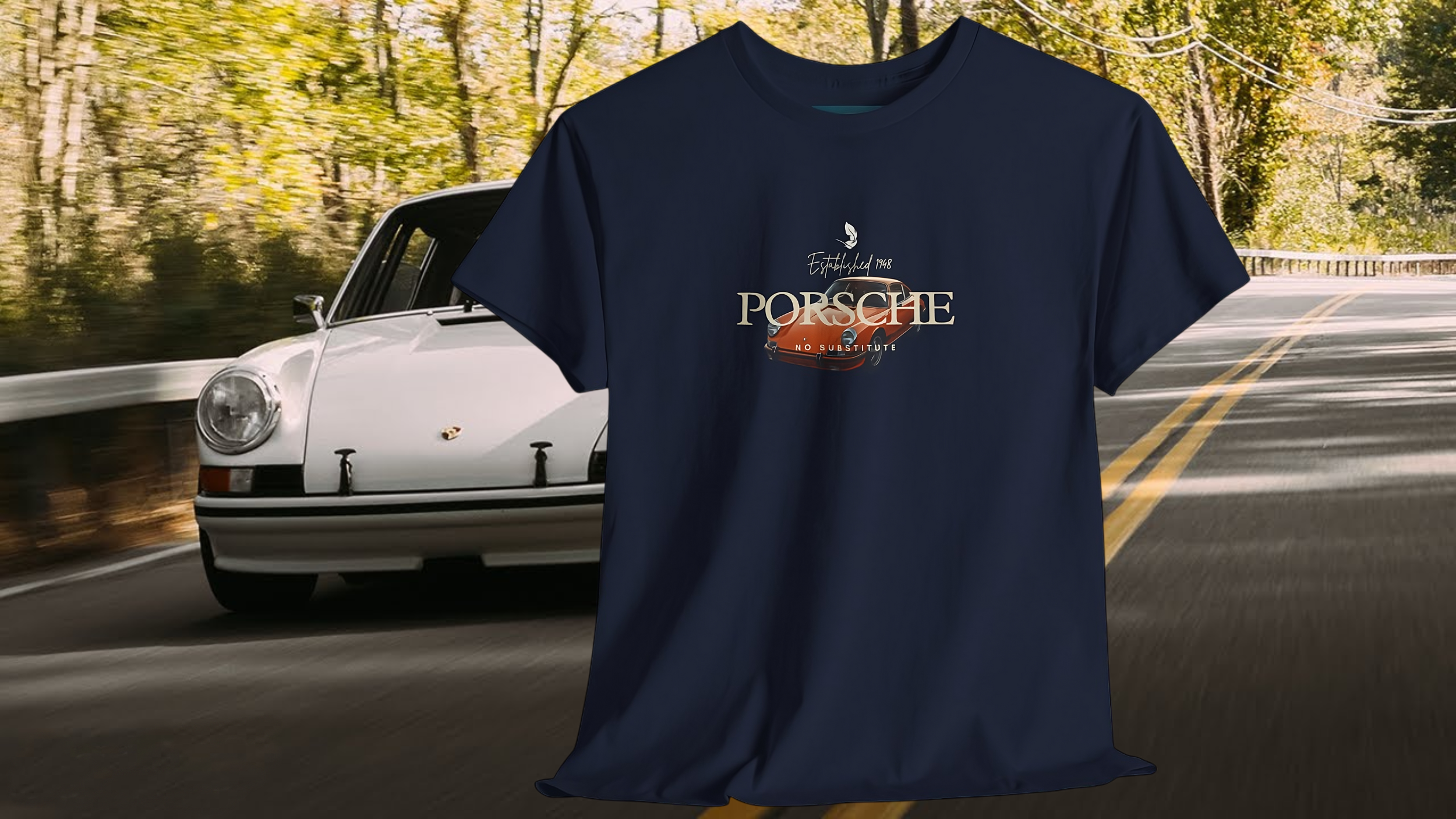 Vintage Porsche Unisex Heavy Cotton Tee - Stylish & Unique T-Shirt