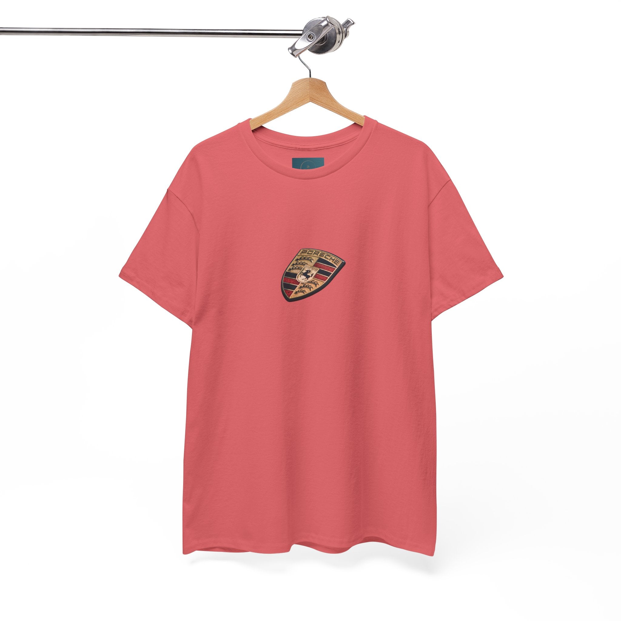 Porsche Logo Unisex Heavy Cotton T-Shirt – Classic Comfortable Graphic T-Shirt
