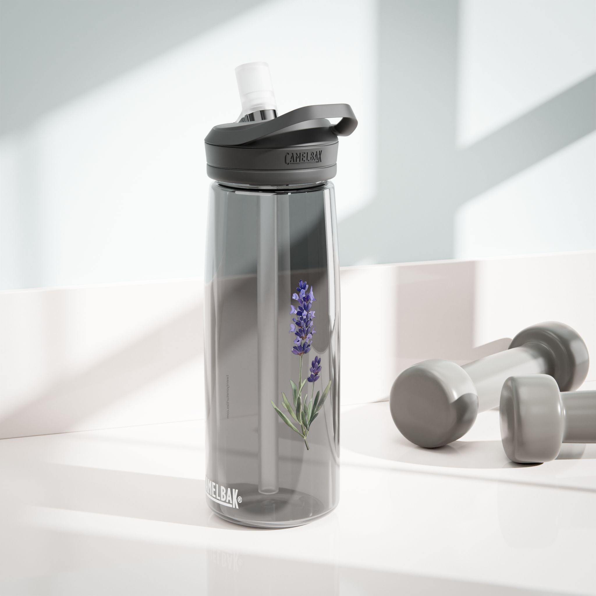 CamelBak Water Bottle – Lavender Bloom Print, Eco-Friendly Bottle