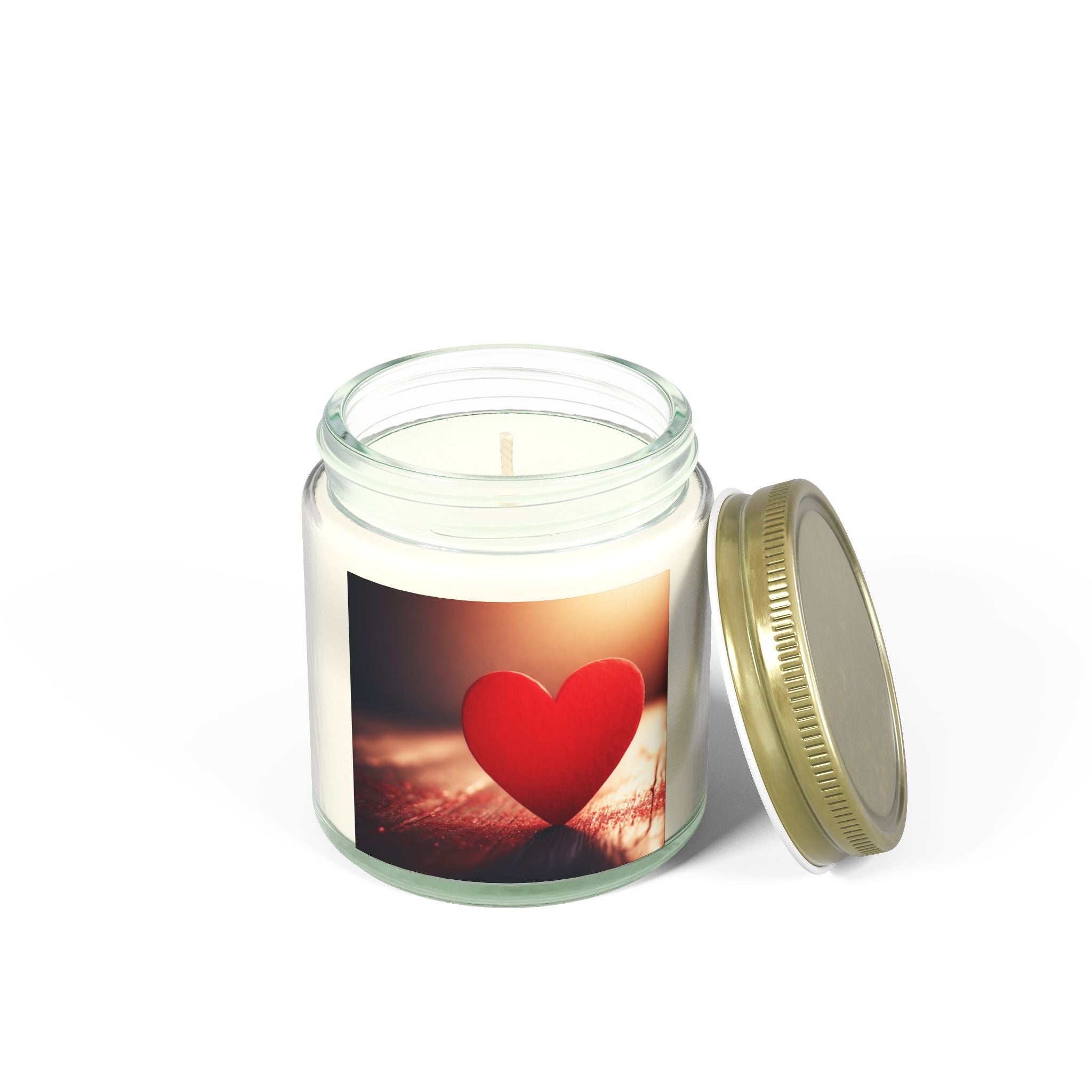 Heartfelt Scented Candles – Coconut & Apricot Wax Romantic Gifts & Home Decor
