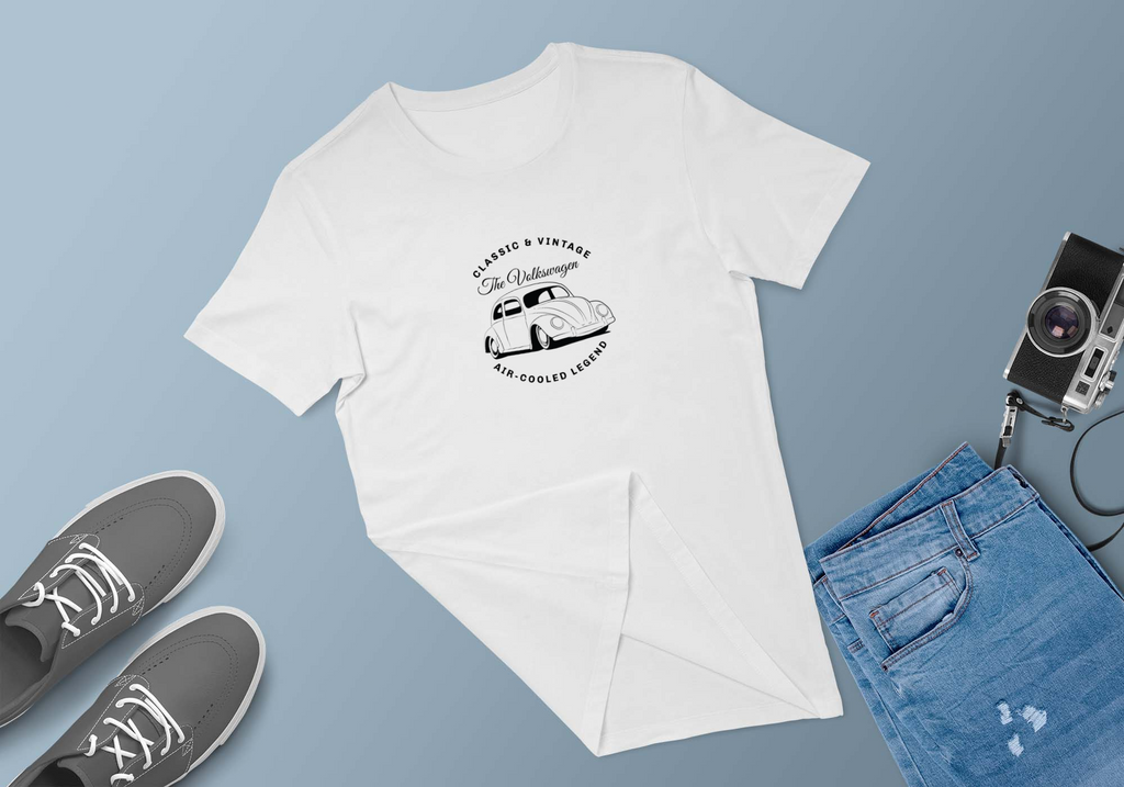 Vintage VW Beetle T-Shirt – Retro Car Graphic Unisex Tee