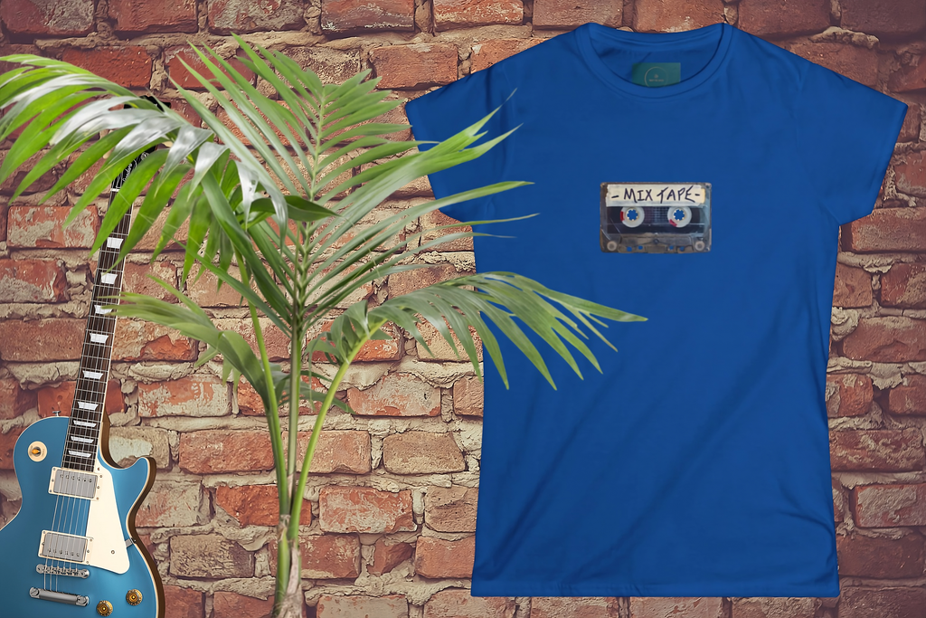 Retro Mix Tape Women's T-Shirt – 80s Vintage Music Tee