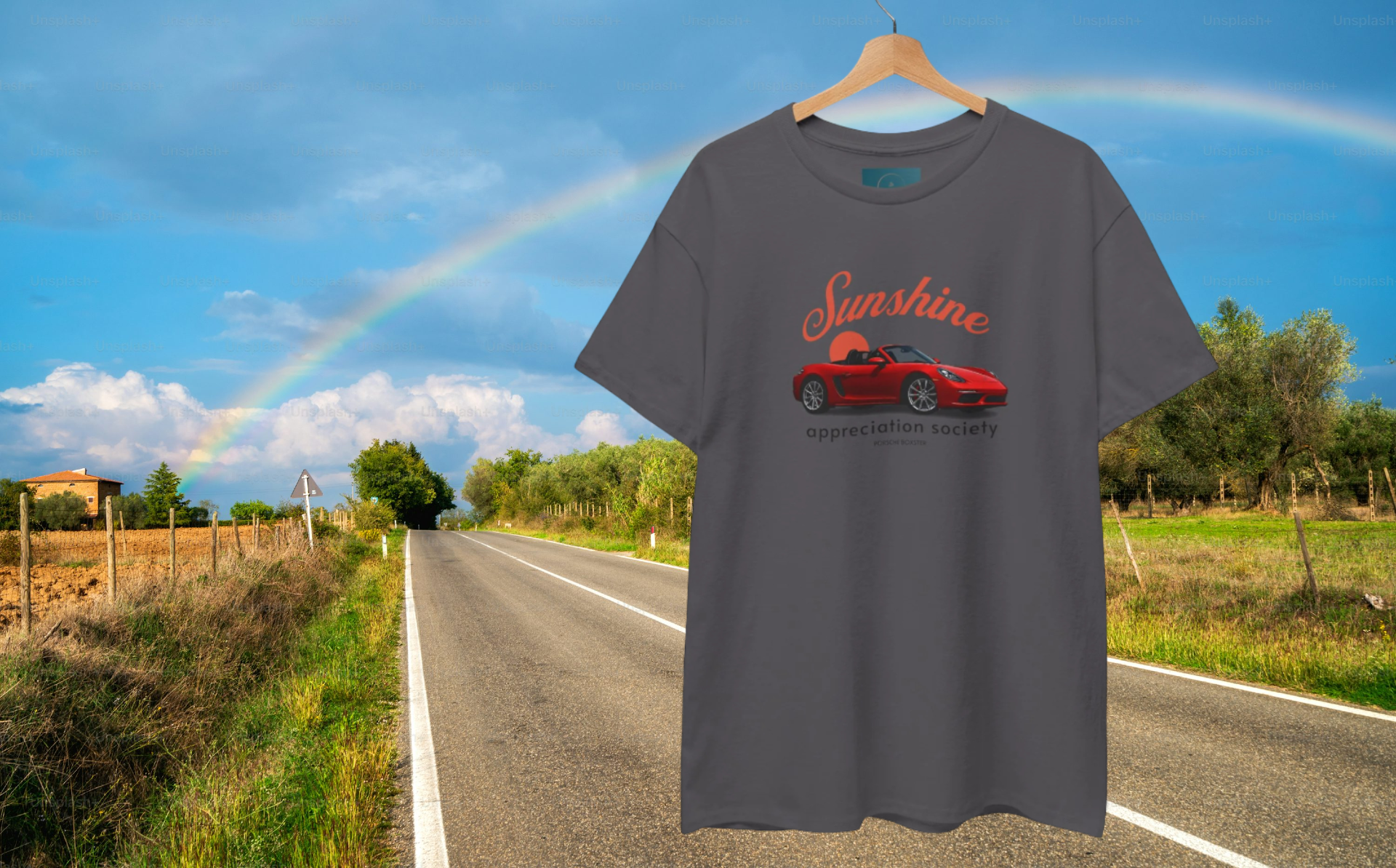 Porsche Boxster T-Shirt – Sunshine Appreciation Society Tee